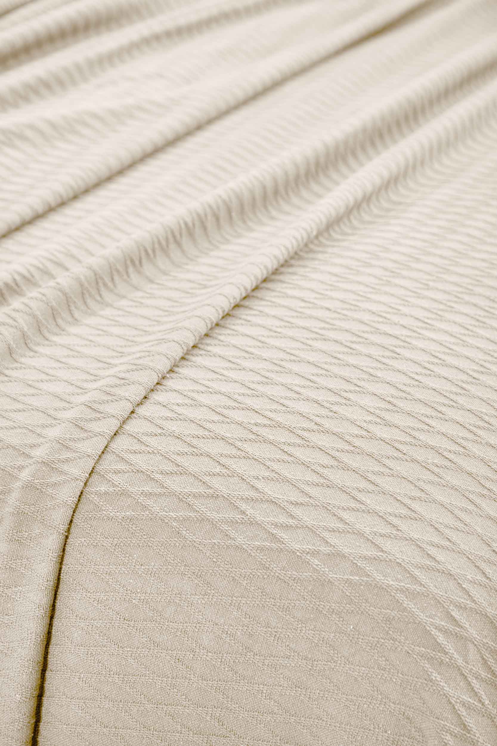 Cotton All Season Diamond Bed Blanket & Sofa Throw - Omnigoodsstore