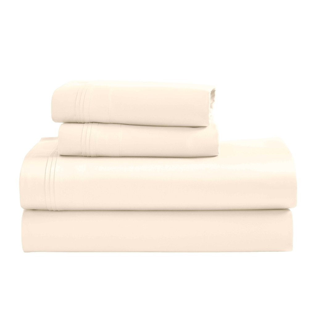 1000 Thread Count Egyptian Cotton Bed Sheet Set Olympic Queen - Omnigoodsstore