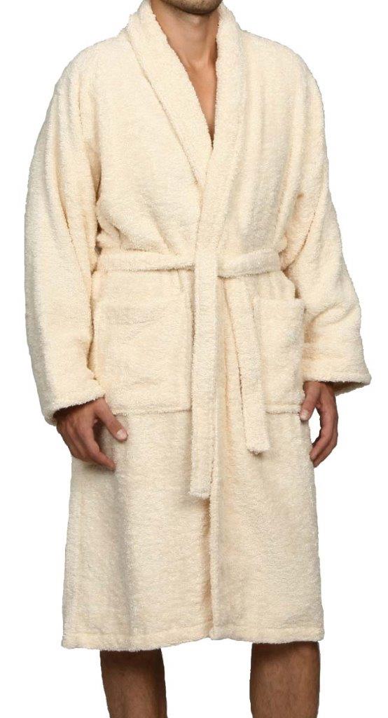 Cotton Ultra Soft Terry Adult Unisex Lightweight Luxury Bathrobe - Omnigoodsstore