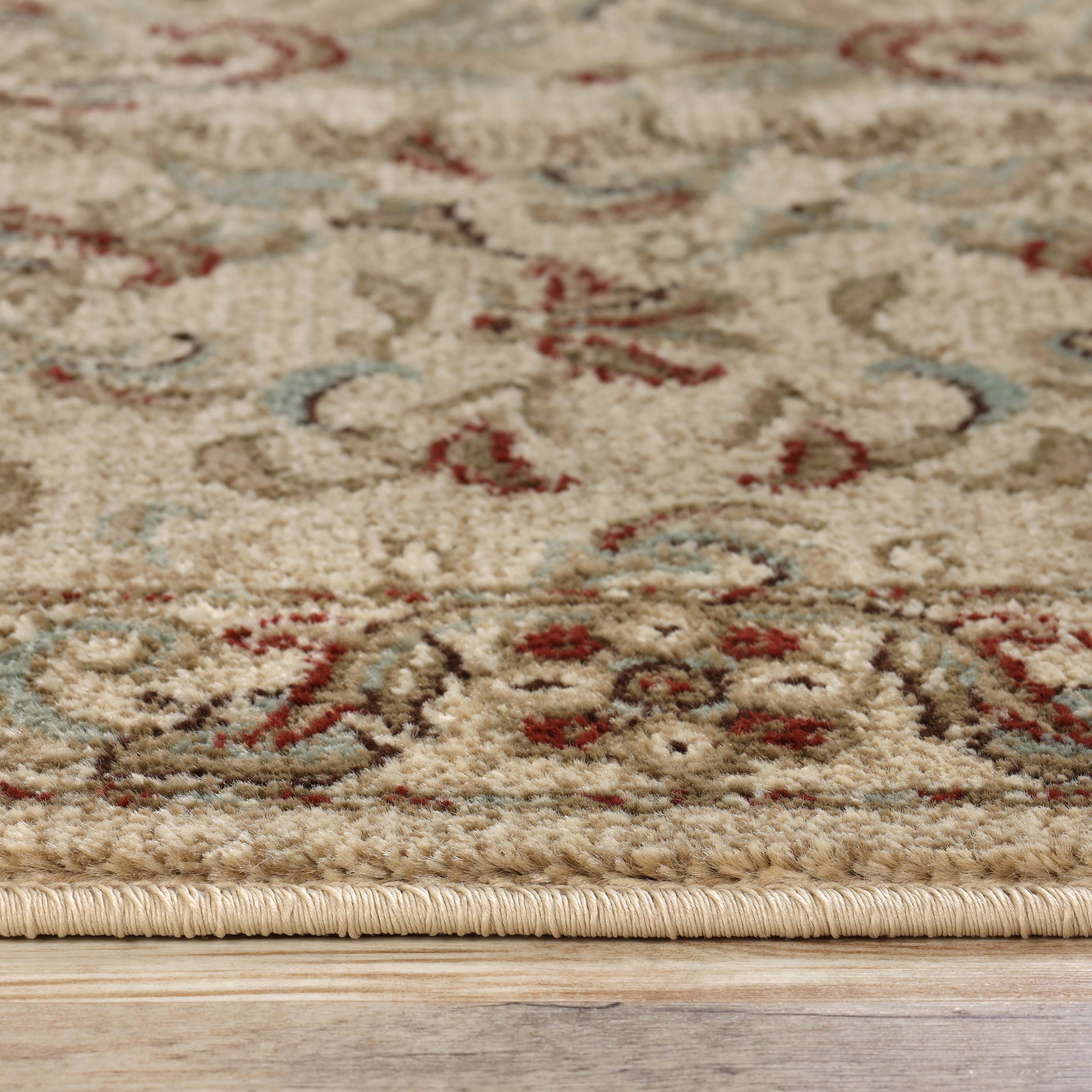 Heritage Traditional Floral Scroll Indoor Area Rug Or Runner Rug - Omnigoodsstore