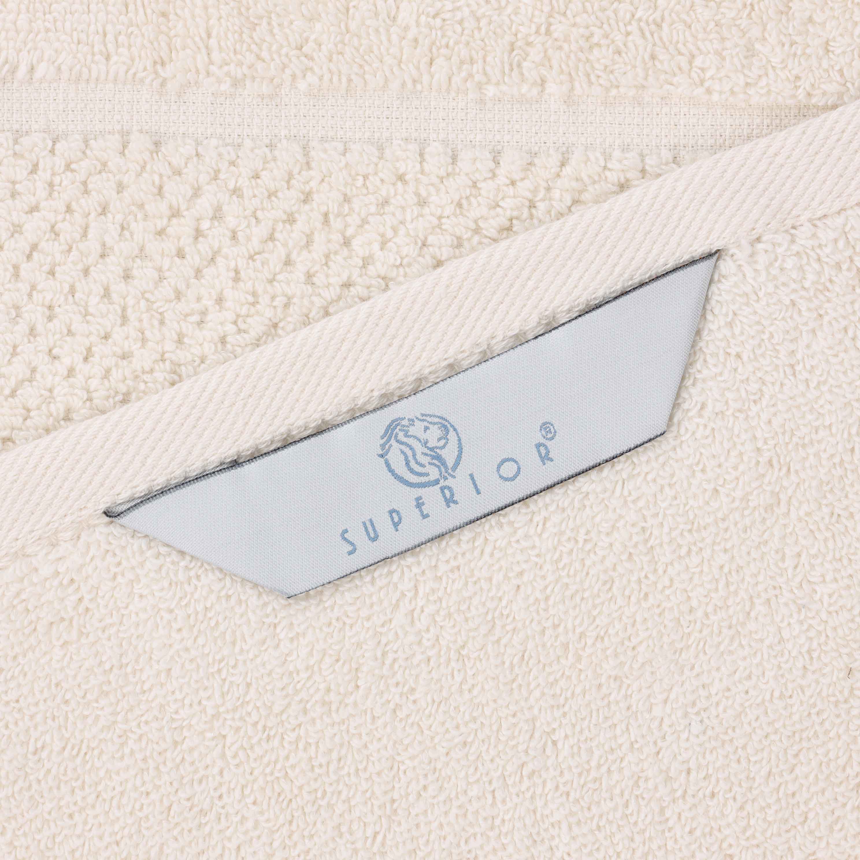 Mile Smart Twist Cotton Solid Broad Border 9 Piece Towel Set - Omnigoodsstore