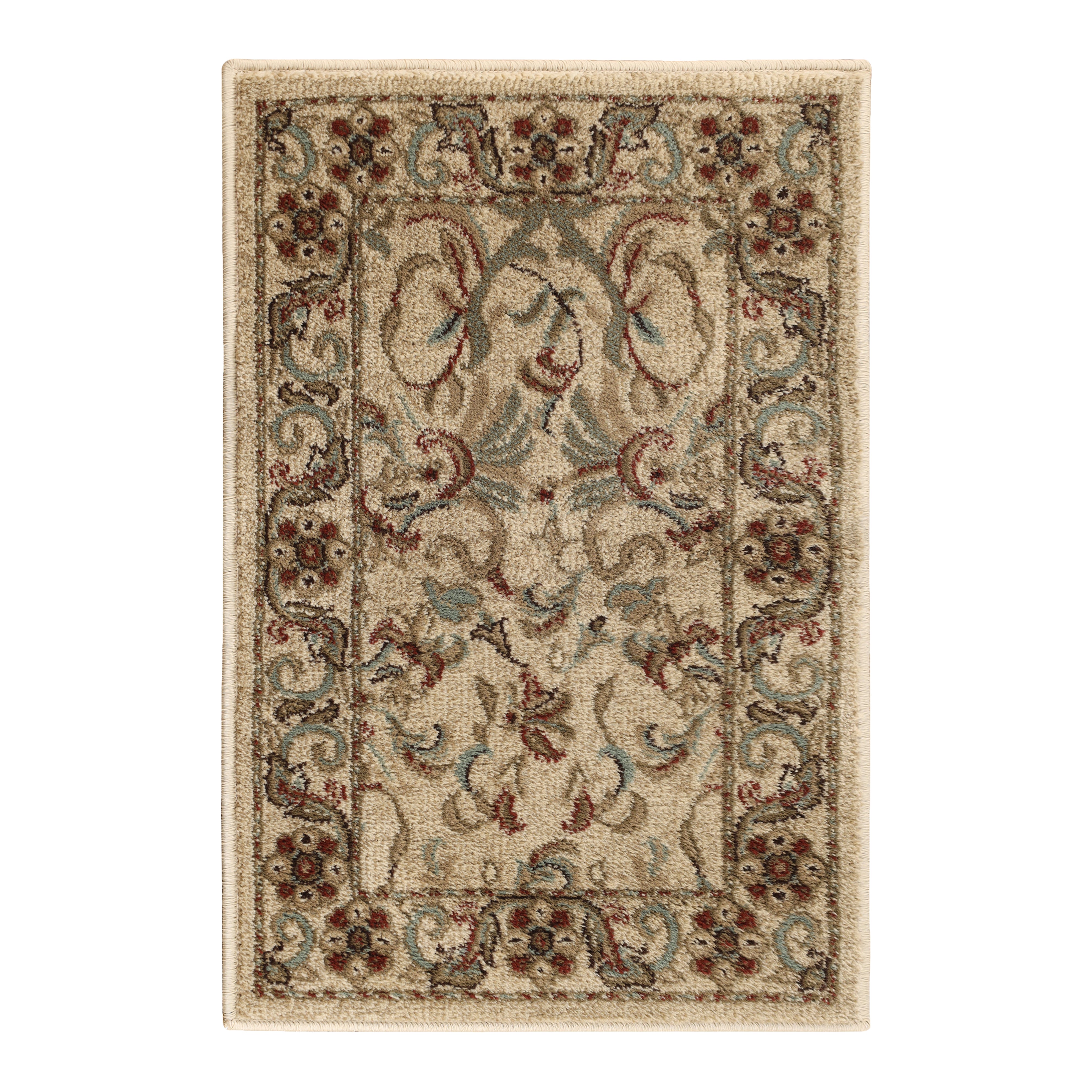 Heritage Traditional Floral Scroll Indoor Area Rug Or Runner Rug - Omnigoodsstore