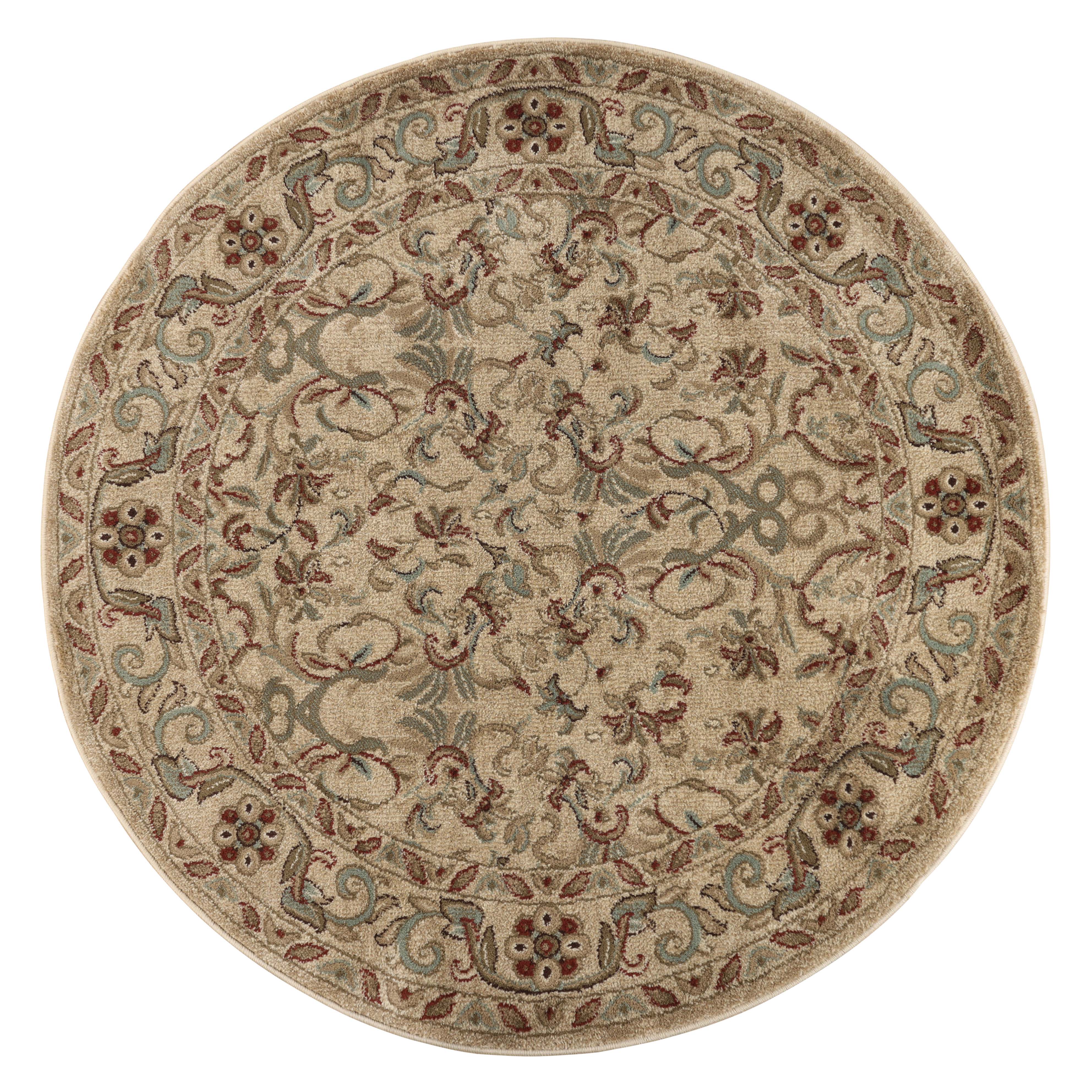 Heritage Traditional Floral Scroll Indoor Area Rug Or Runner Rug - Omnigoodsstore