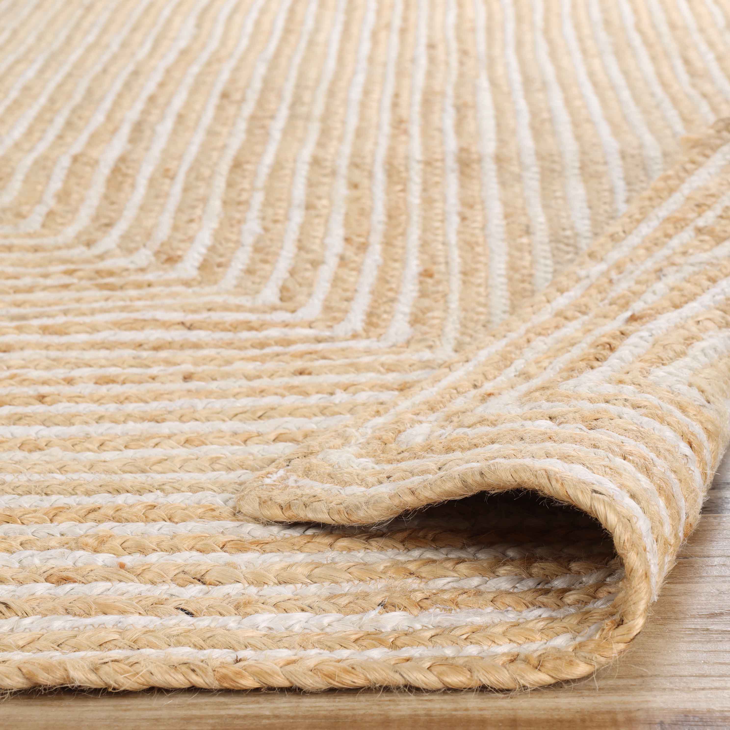 Braided Jute Reversible Handwoven Indoor Outdoor Area Rug - Omnigoodsstore