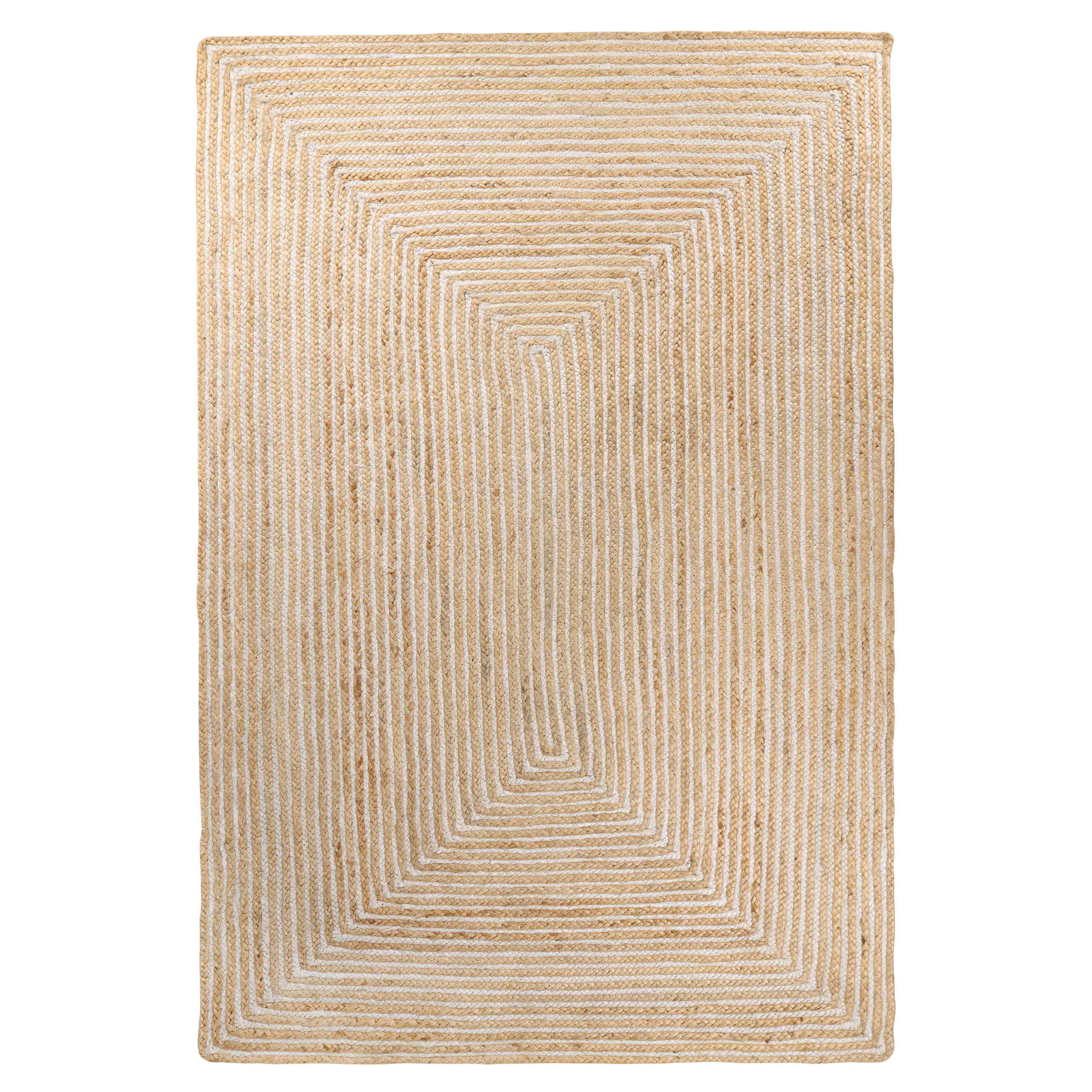 Braided Jute Reversible Handwoven Indoor Outdoor Area Rug - Omnigoodsstore