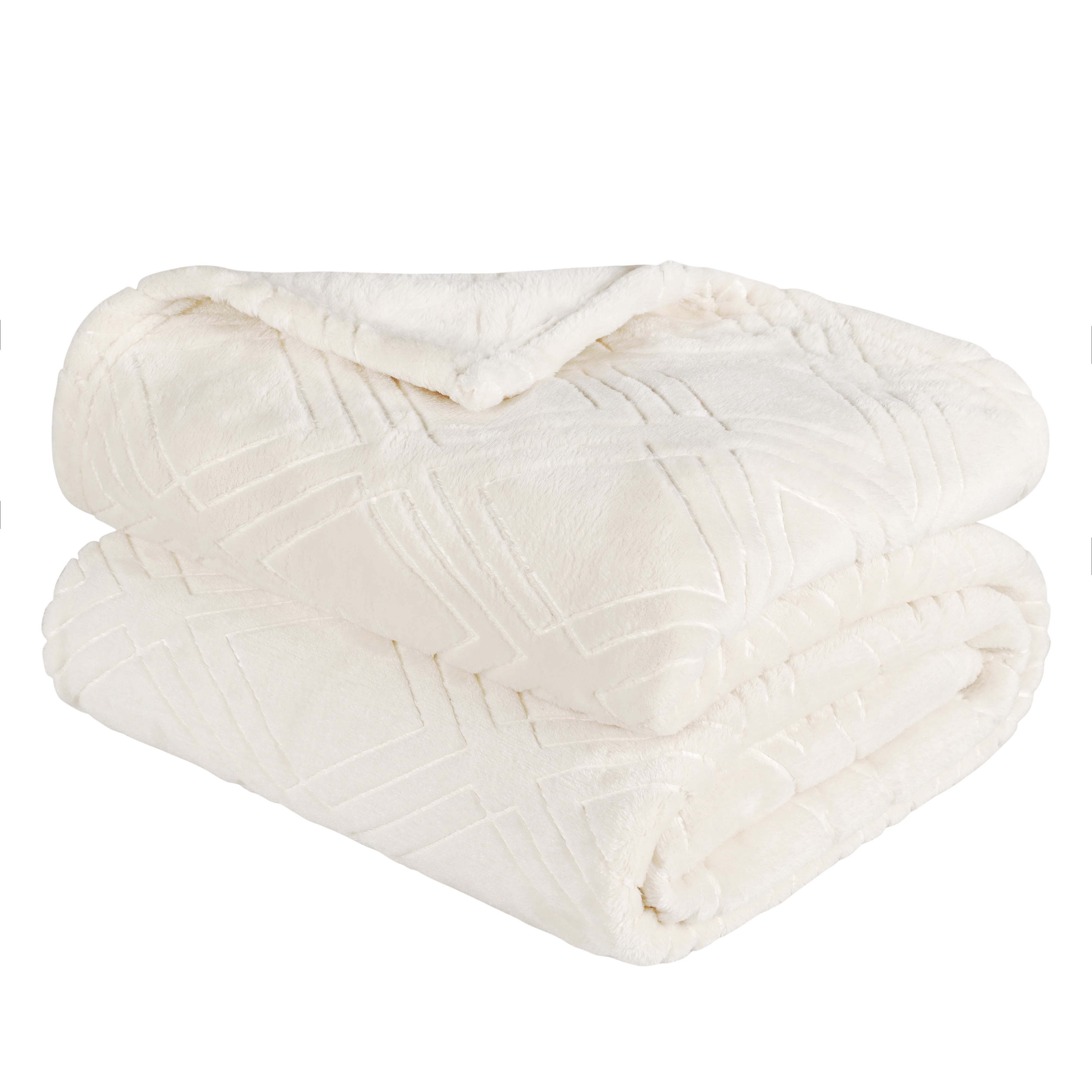 Alaska Diamond Plush Fleece Ultra-Soft Blanket - Omnigoodsstore