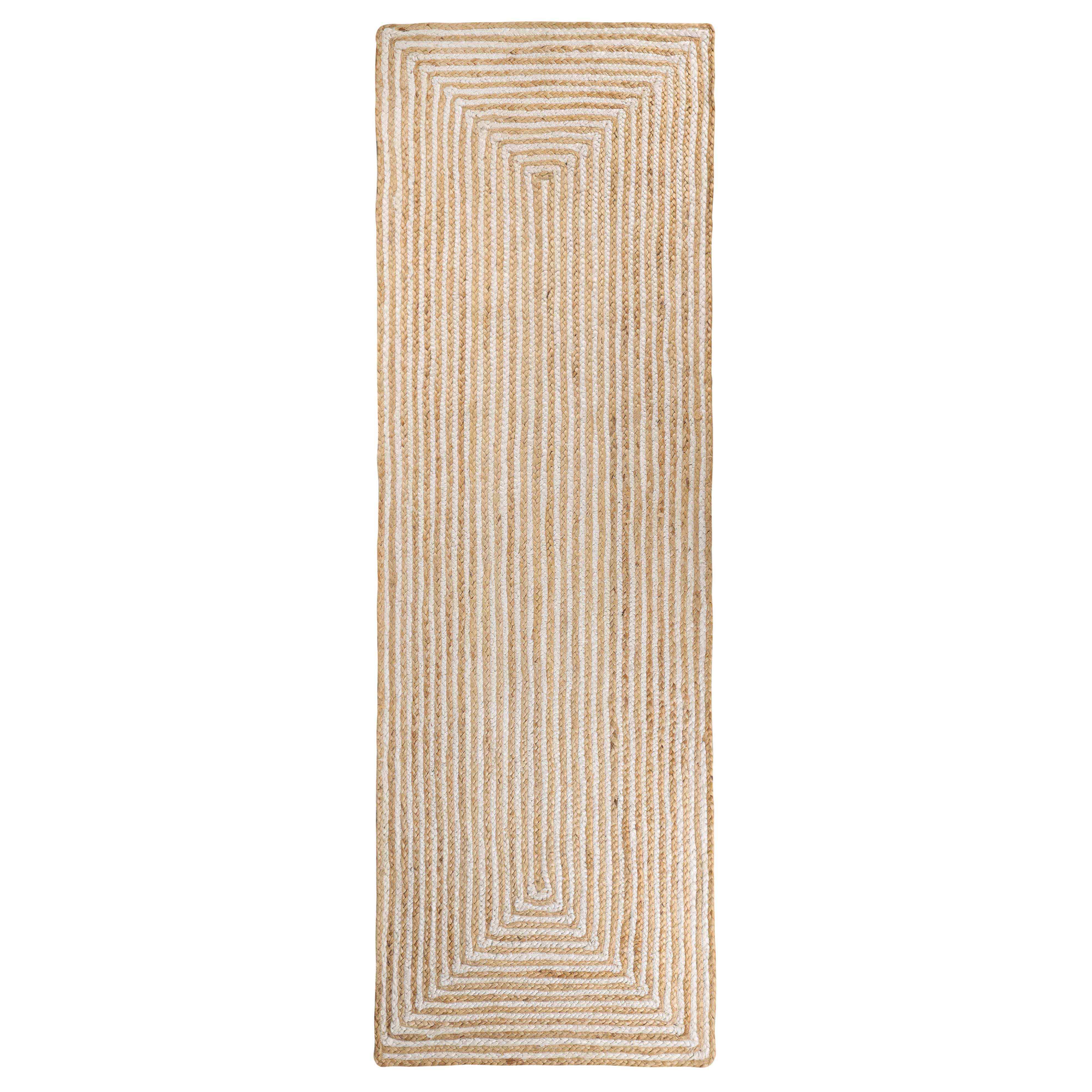 Braided Jute Reversible Handwoven Indoor Outdoor Area Rug - Omnigoodsstore