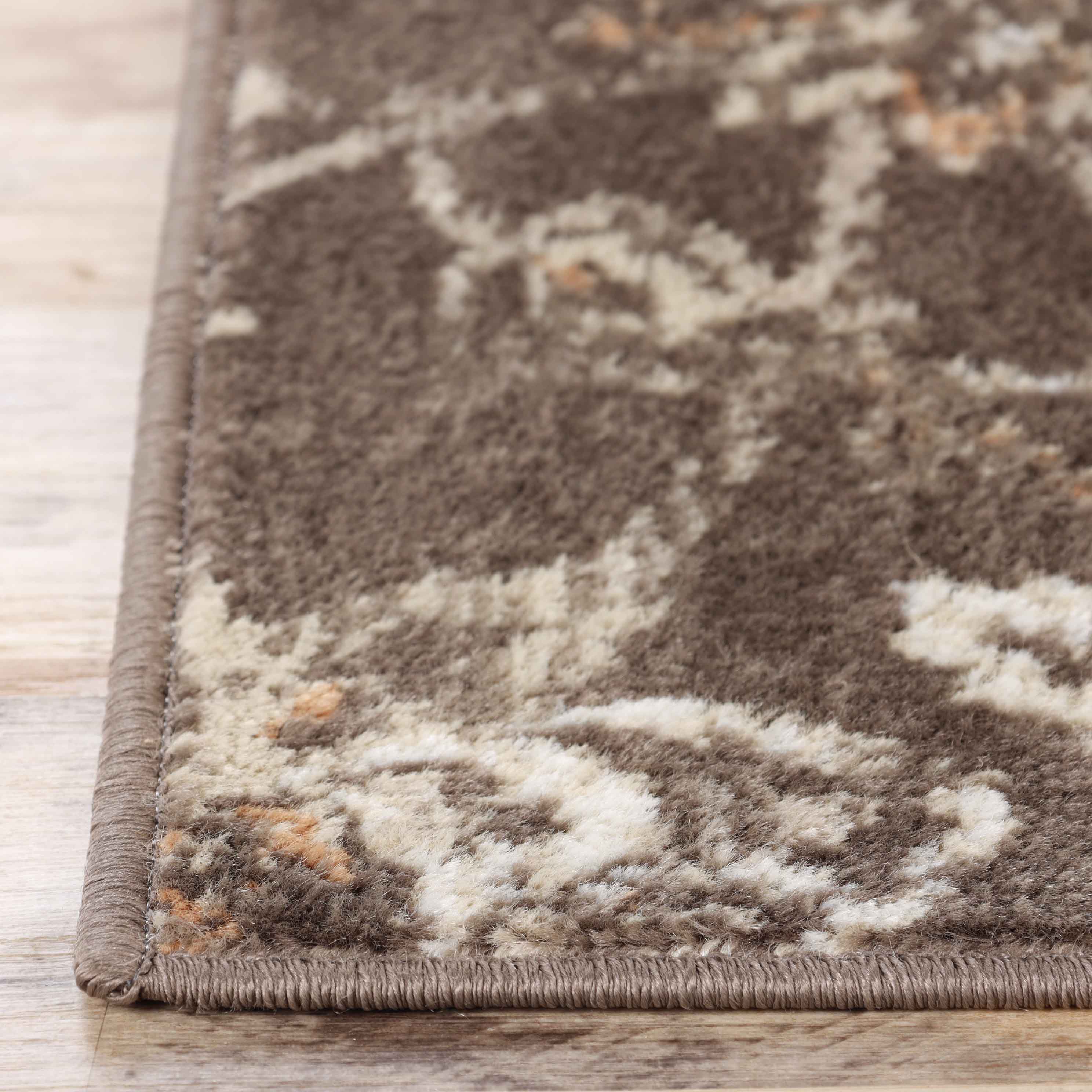 Jacobean Floral Modern Farmhouse Indoor Area Rugs or Runner Rug - Omnigoodsstore