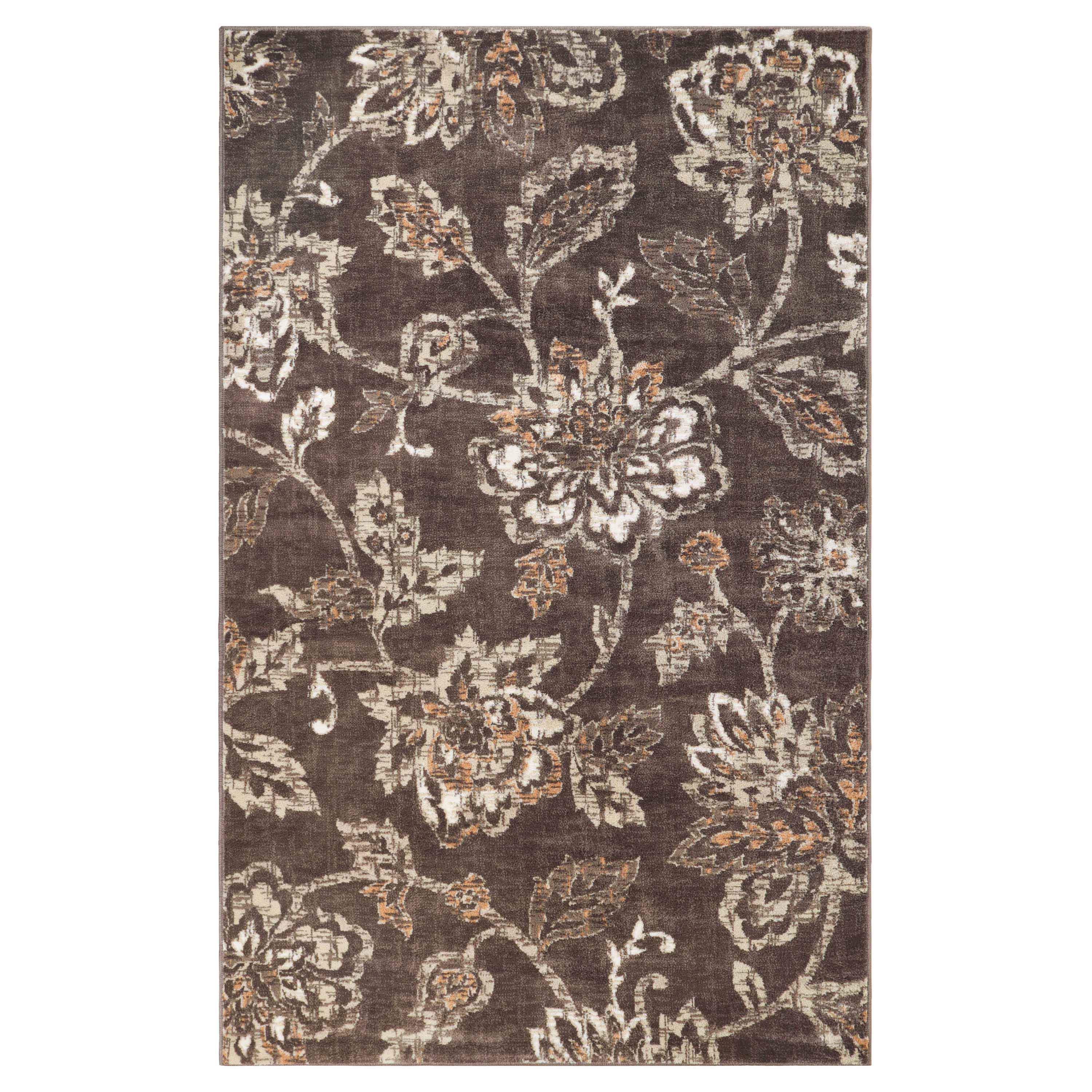 Jacobean Floral Modern Farmhouse Indoor Area Rugs or Runner Rug - Omnigoodsstore
