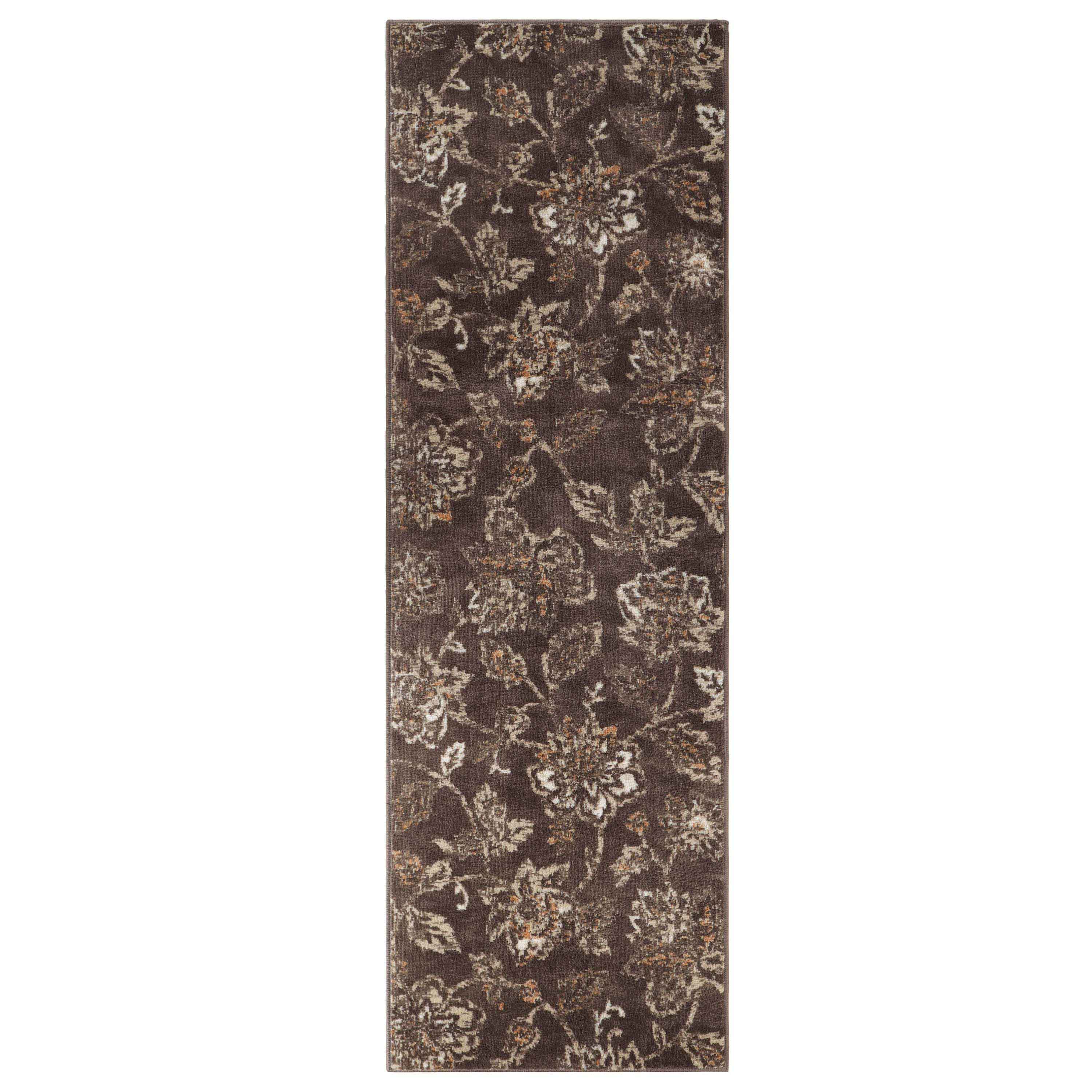 Jacobean Floral Modern Farmhouse Indoor Area Rugs or Runner Rug - Omnigoodsstore