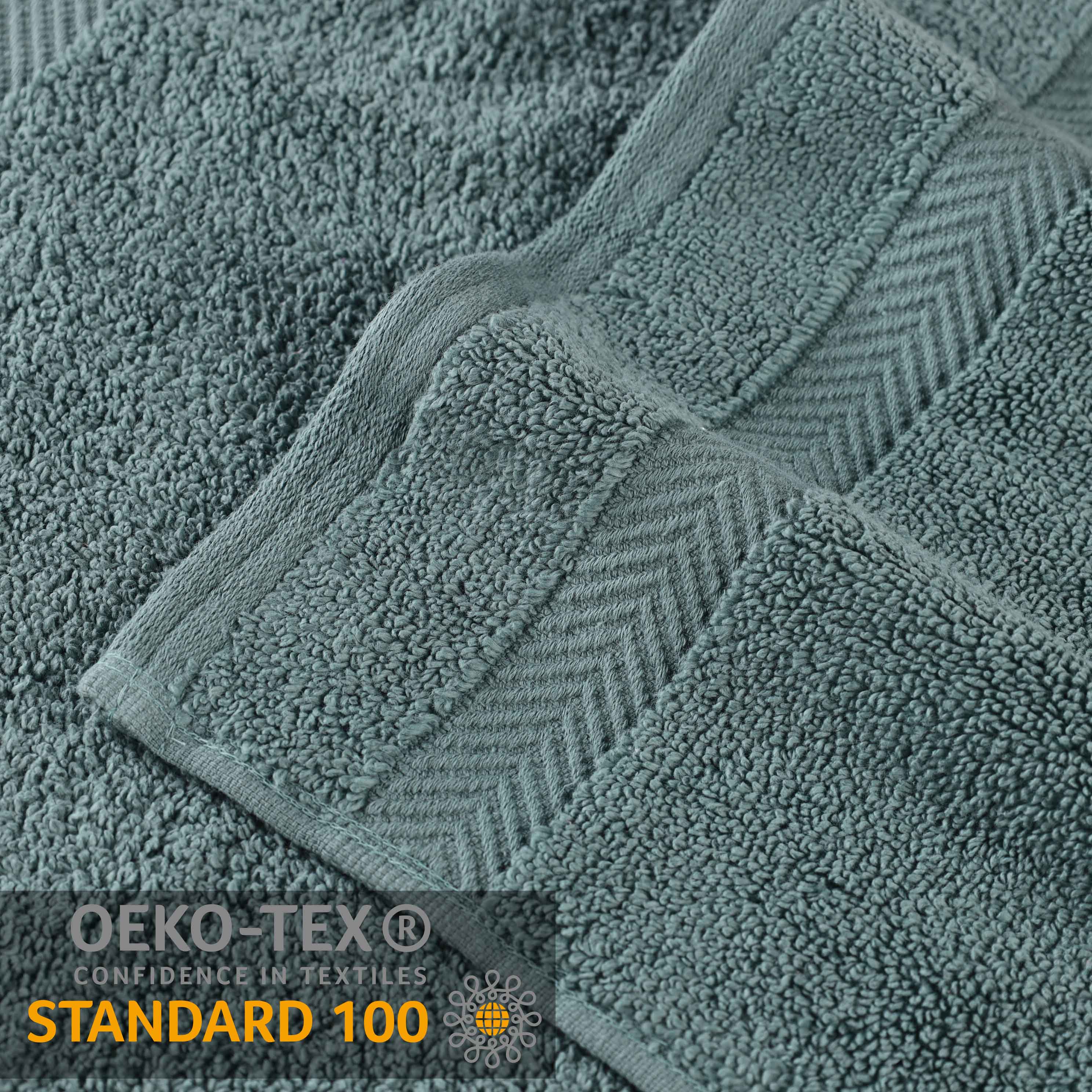 Cotton Zero Twist 2 Piece Bath Sheet Towel Set - Omnigoodsstore