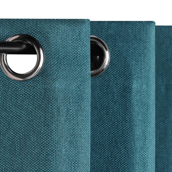 Jaxon Textured Blackout Curtain Set of 2 Panels - Omnigoodsstore