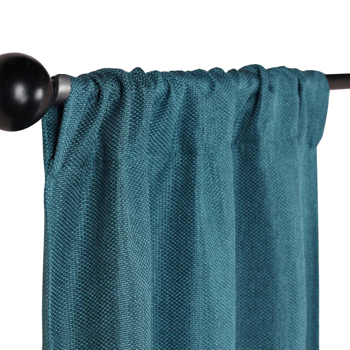 Jaxon Textured Blackout Curtain Set of 2 Panels - Omnigoodsstore