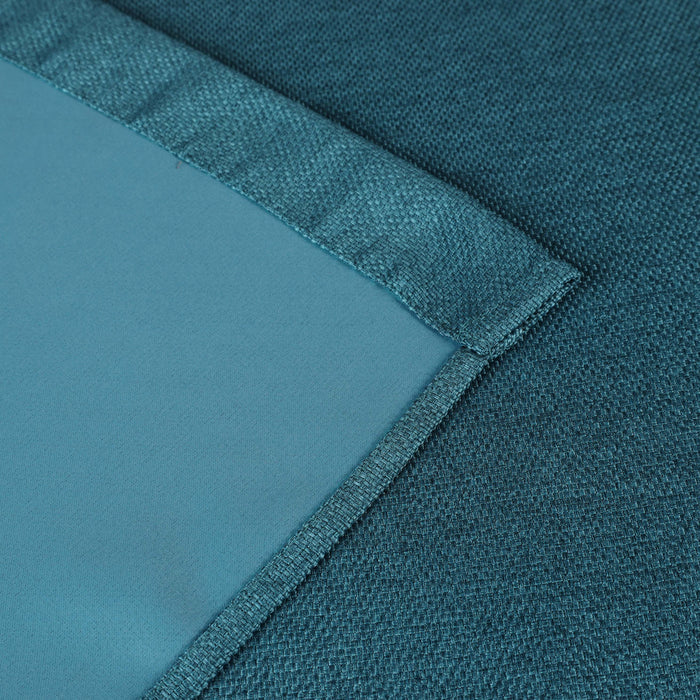 Jaxon Textured Blackout Curtain Set of 2 Panels - Omnigoodsstore