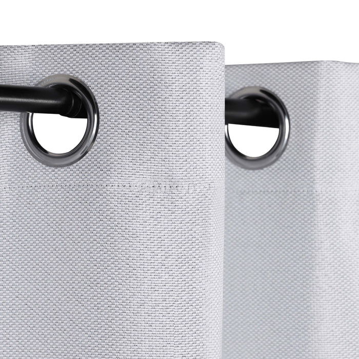 Jaxon Textured Blackout Curtain Set of 2 Panels - Omnigoodsstore