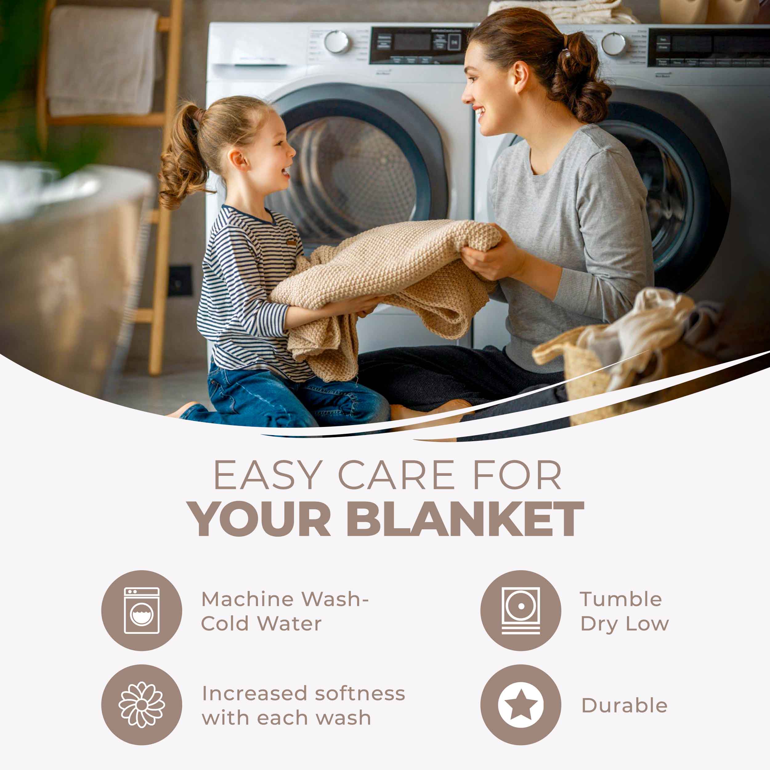 Cotton All Season Diamond Bed Blanket & Sofa Throw - Omnigoodsstore