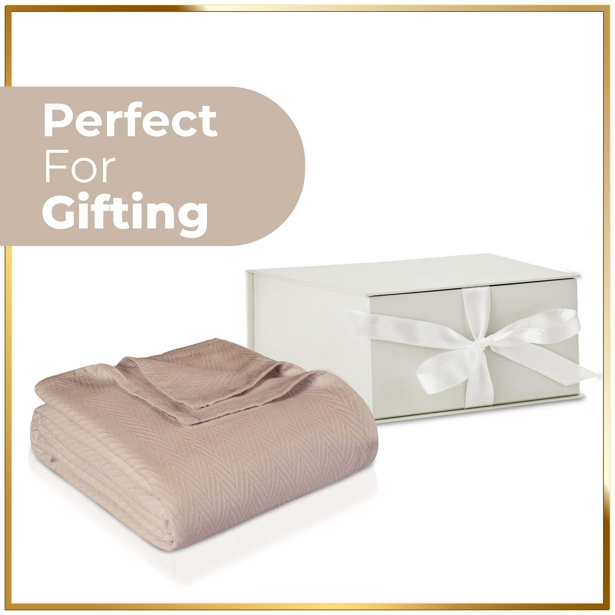 All-Season Chevron Cotton Bed Blanket & Sofa Throw - Omnigoodsstore