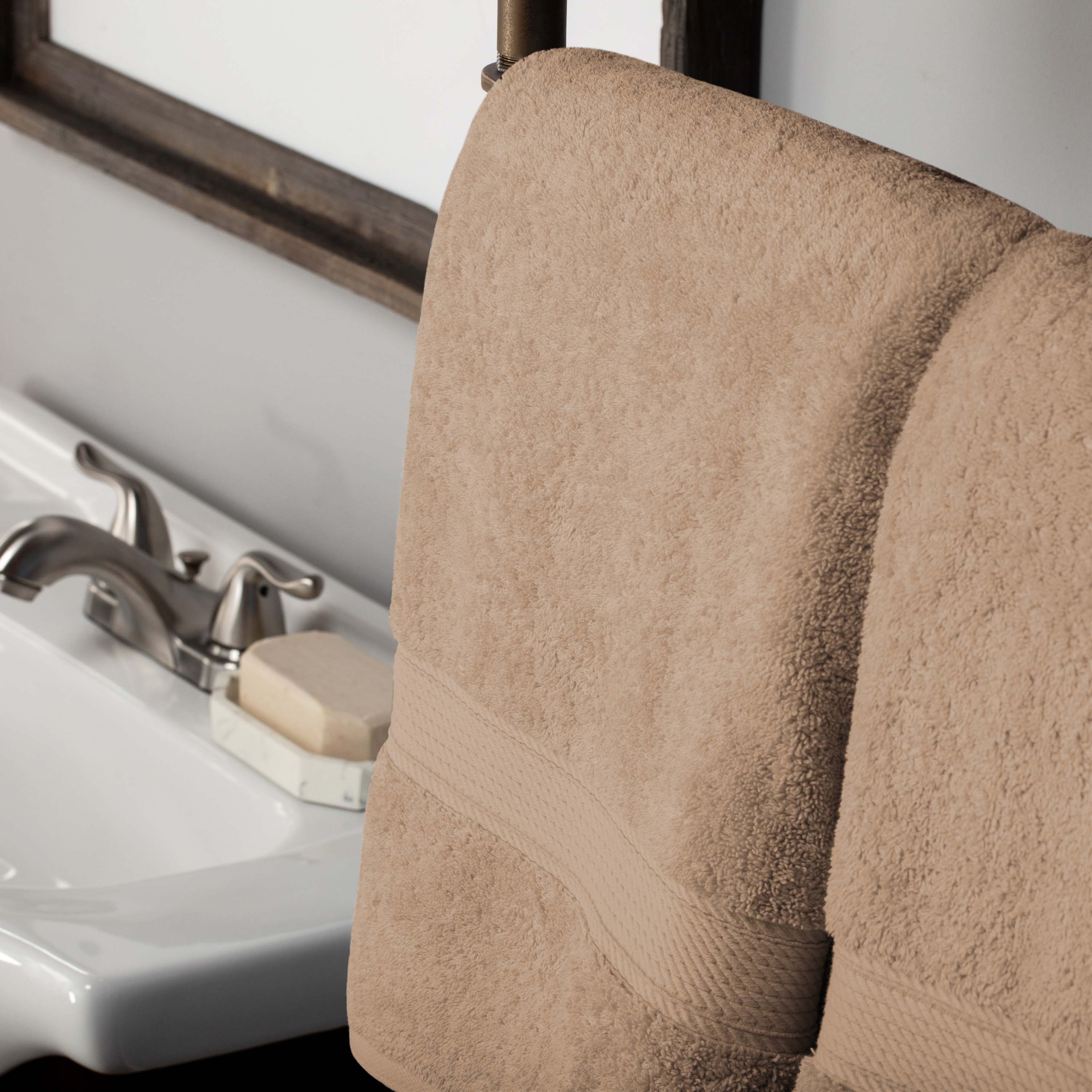 Egyptian Cotton Plush Heavyweight Absorbent Luxury 10 Piece Towel Set - Omnigoodsstore