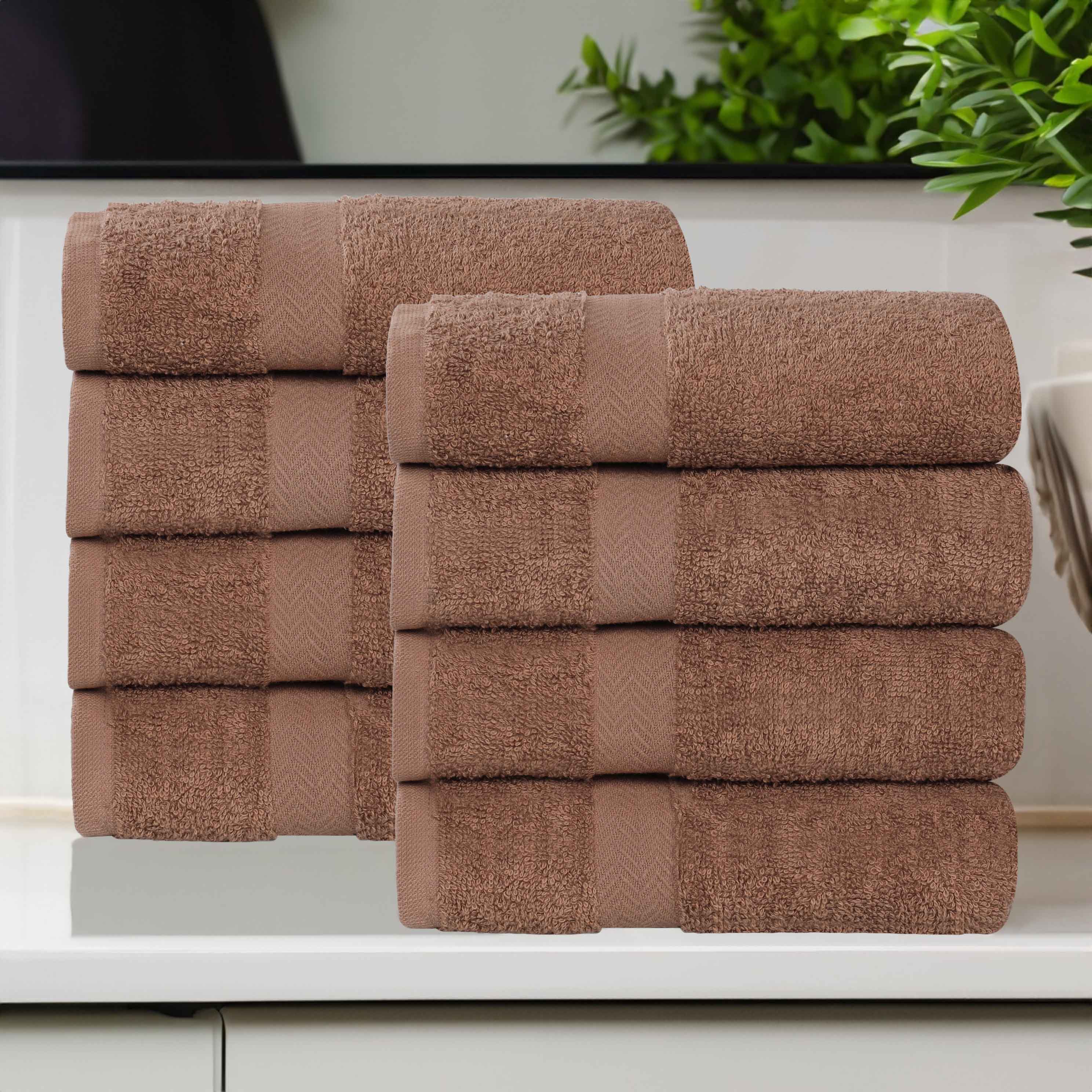 Franklin Cotton Eco Friendly 8 Piece Hand Towel Set - Omnigoodsstore