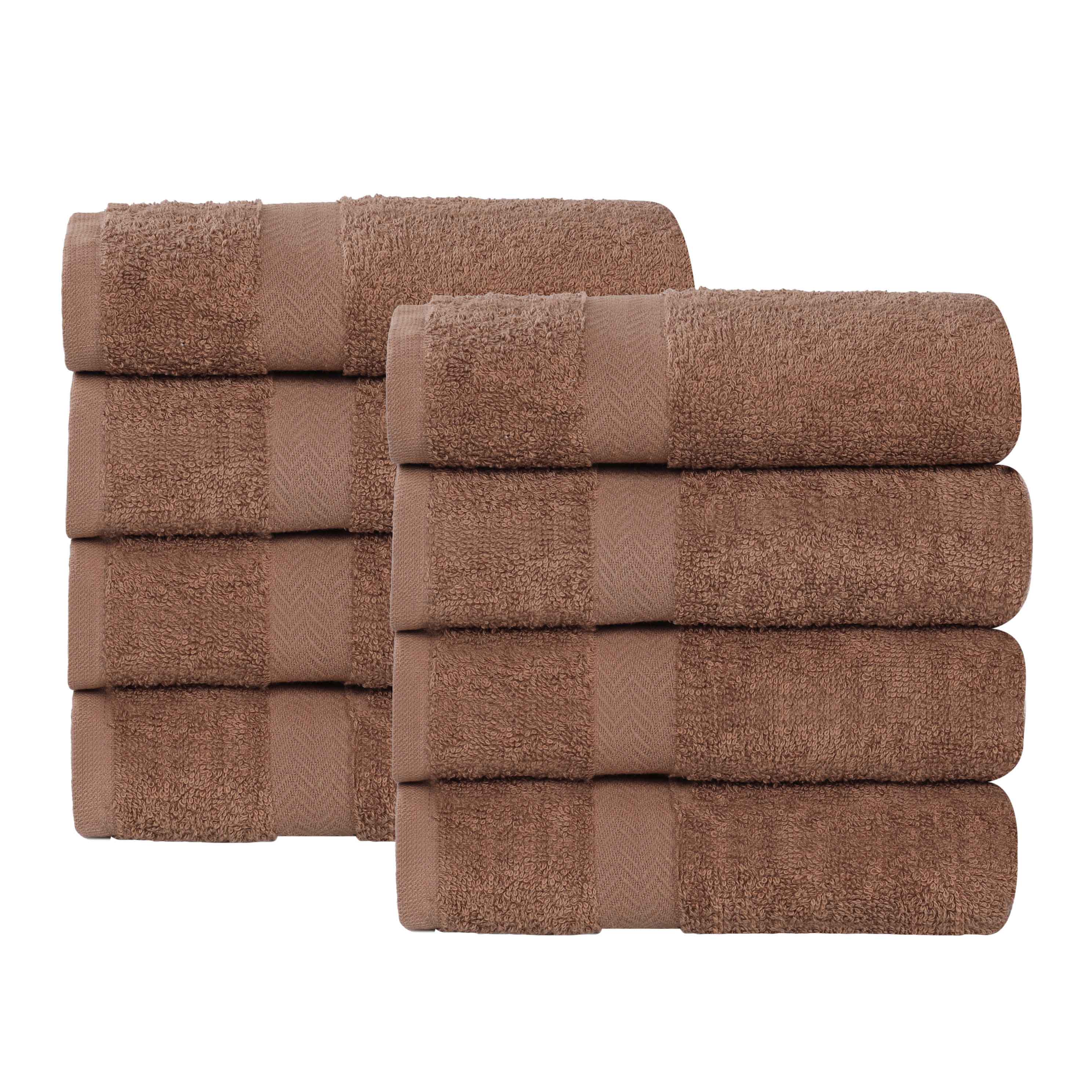 Franklin Cotton Eco Friendly 8 Piece Hand Towel Set - Omnigoodsstore