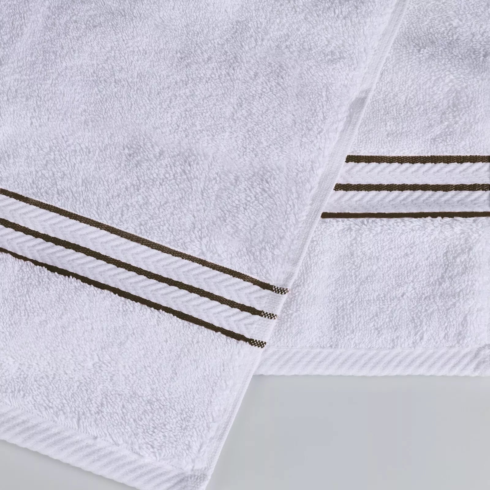 Turkish Cotton Ultra-Plush Absorbent Solid 12-Piece Face Towel Set - Omnigoodsstore