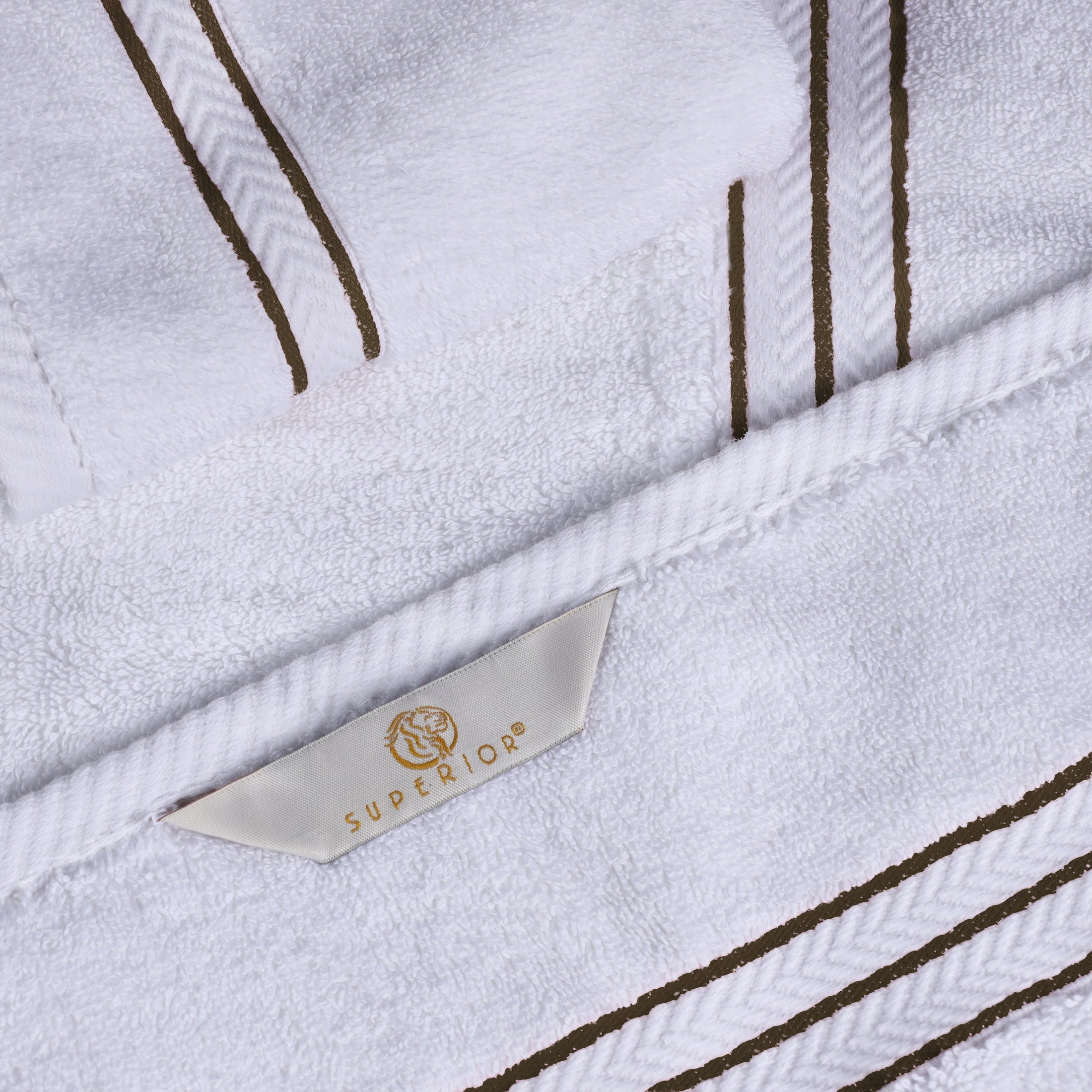 Turkish Cotton Ultra-Plush Solid 6 Piece Highly Absorbent Hand Towel Set - Omnigoodsstore