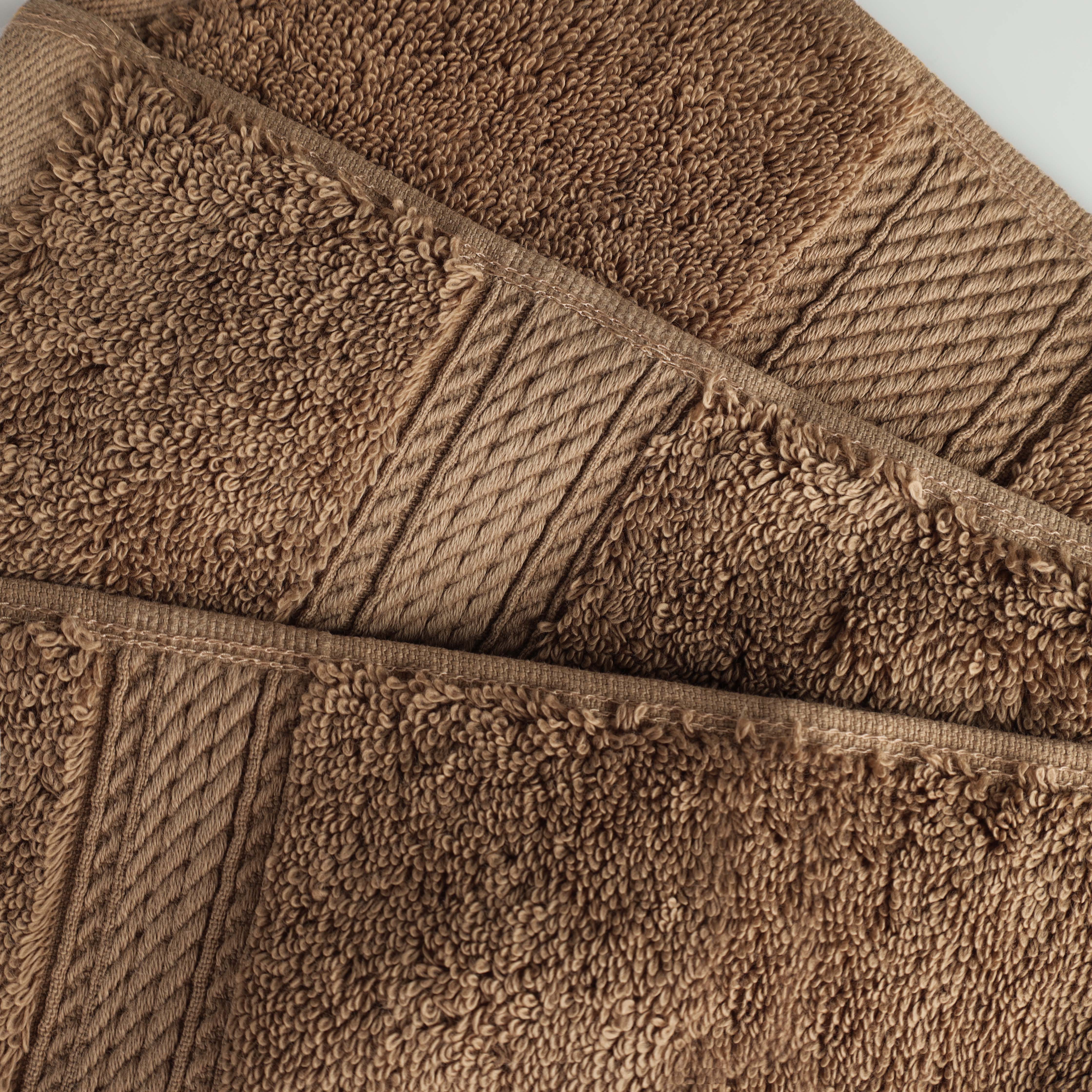 Egyptian Cotton Pile Plush Heavyweight Soft 4 Piece Bath Towel Set - Omnigoodsstore