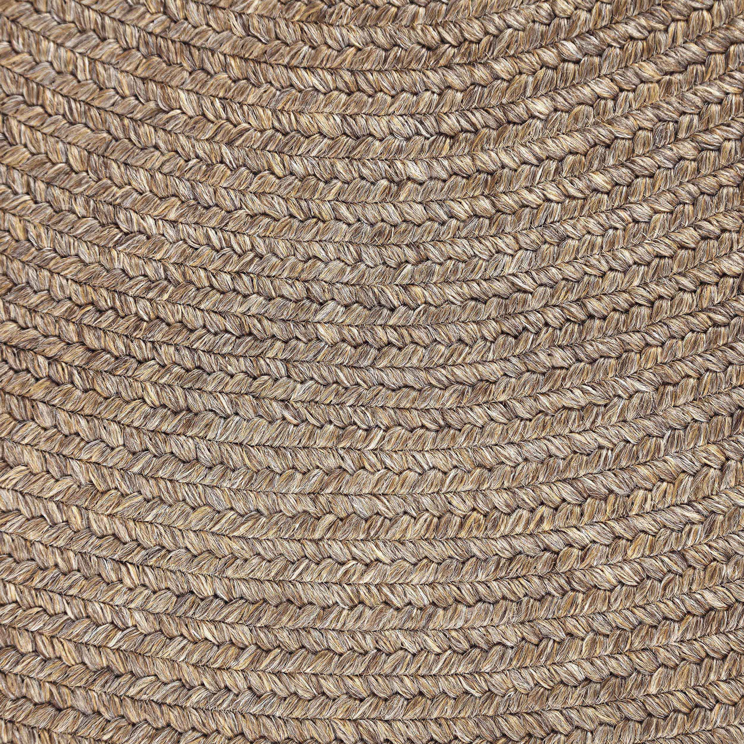Classic Braided Area Rug Indoor Outdoor Rugs Oval - Omnigoodsstore