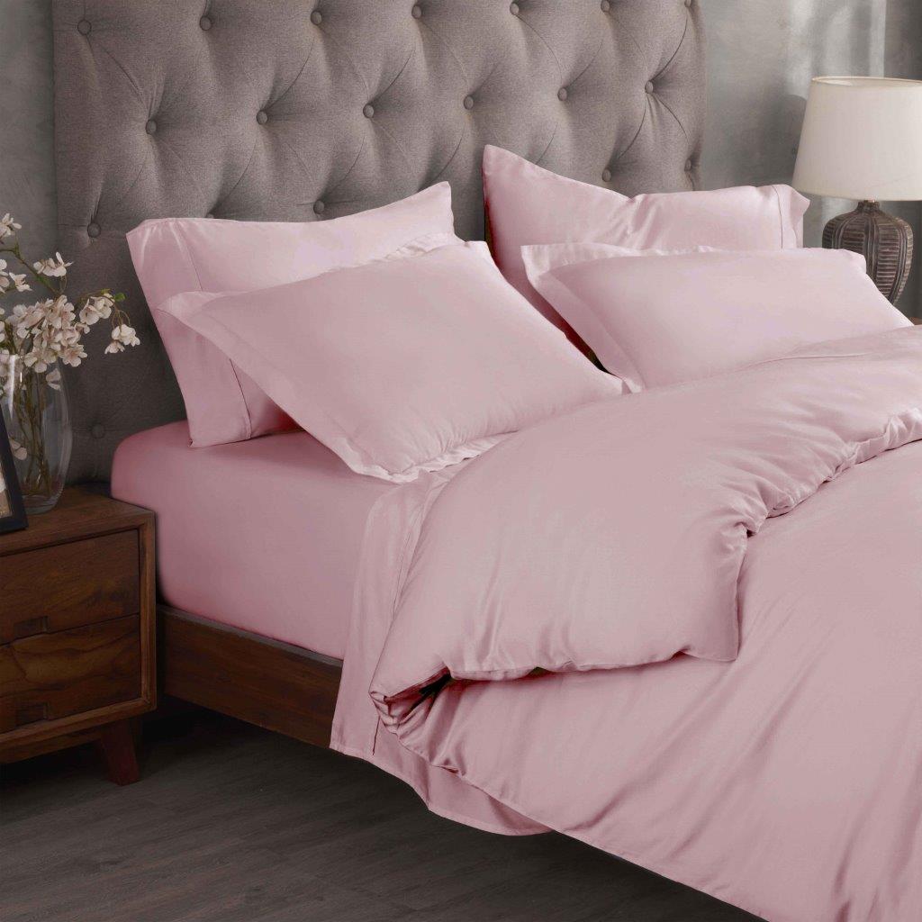 Egyptian Cotton 300 Thread Count Solid Duvet Cover Set - Omnigoodsstore