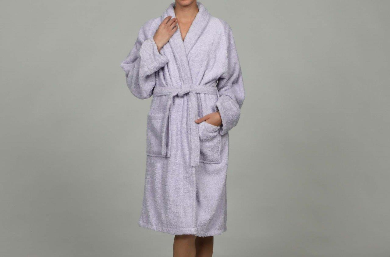 Cotton Ultra Soft Terry Adult Unisex Lightweight Luxury Bathrobe - Omnigoodsstore