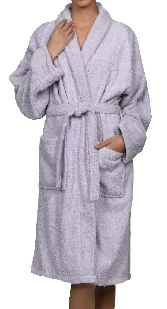 Cotton Ultra Soft Terry Adult Unisex Lightweight Luxury Bathrobe - Omnigoodsstore