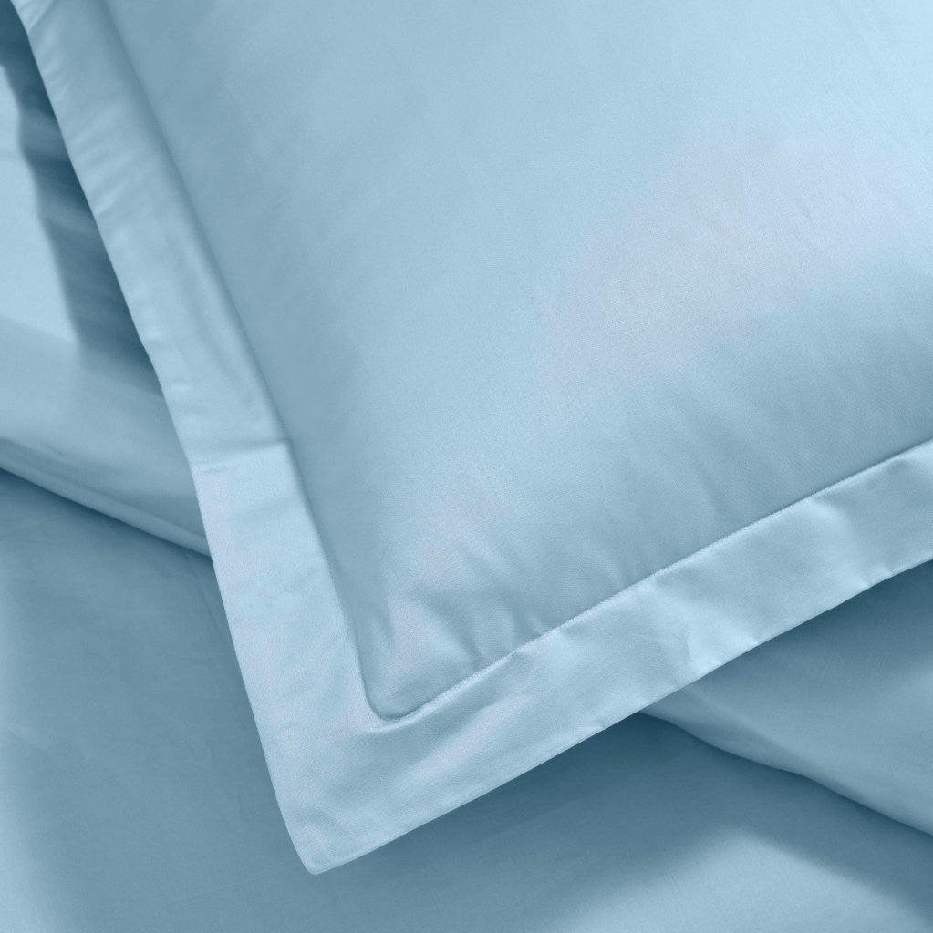 1200 Thread Count Egyptian Solid Cotton Duvet Cover Set - Omnigoodsstore