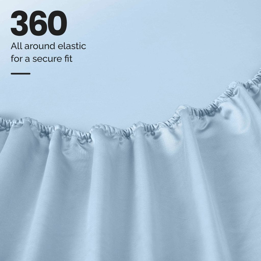 1200 Thread Count Egyptian Cotton Deep Pocket Sheet Set - Omnigoodsstore