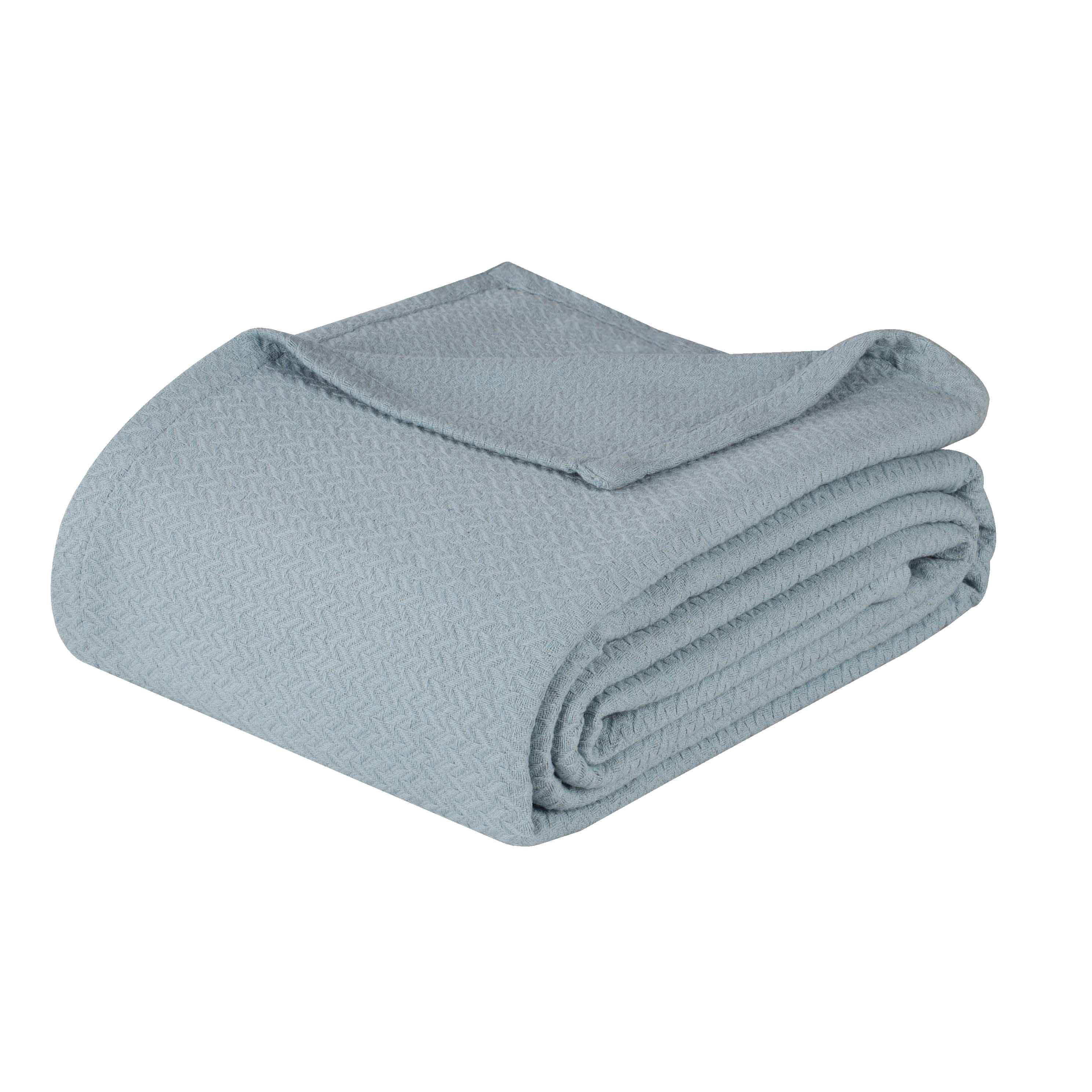 Nobel Cotton Textured Chevron Lightweight Woven Blanket - Omnigoodsstore