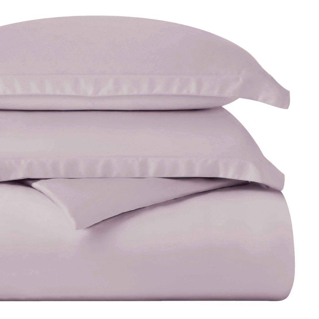 Egyptian Cotton 400 Thread Count Solid Duvet Cover Set - Omnigoodsstore