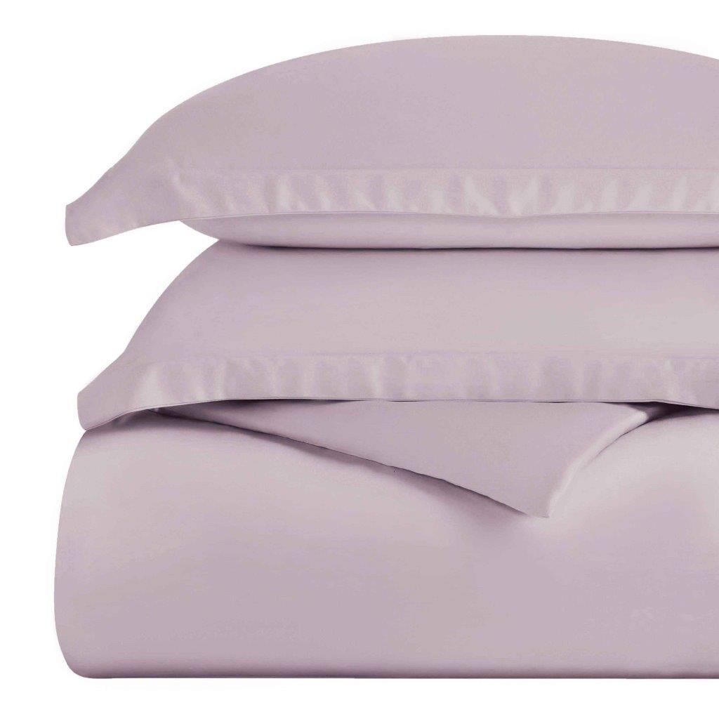 Egyptian Cotton 300 Thread Count Solid Duvet Cover Set - Omnigoodsstore