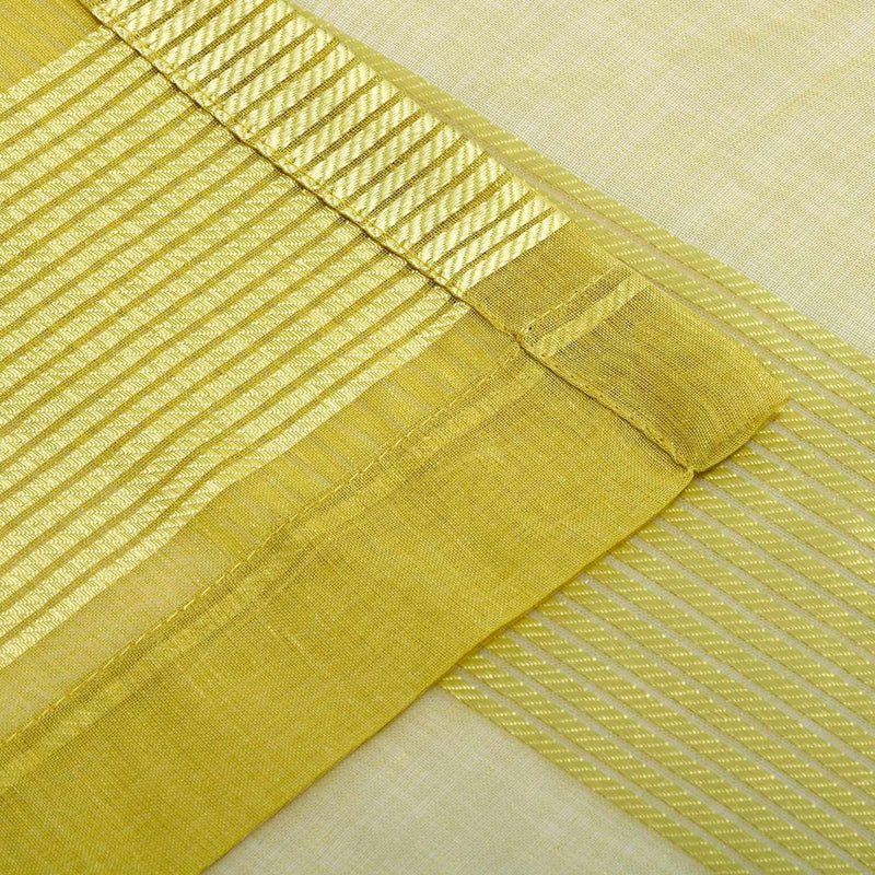 Dalisto Rope Textured Sheer Curtain Set of 2 with Grommet Top Header - Omnigoodsstore