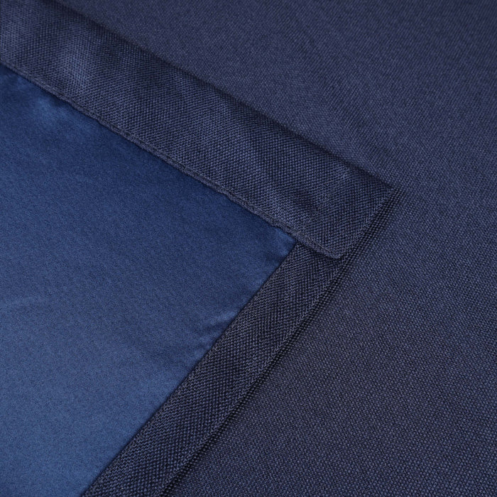 Linen Washable Room Darkening Blackout Curtain Panel Set - Omnigoodsstore