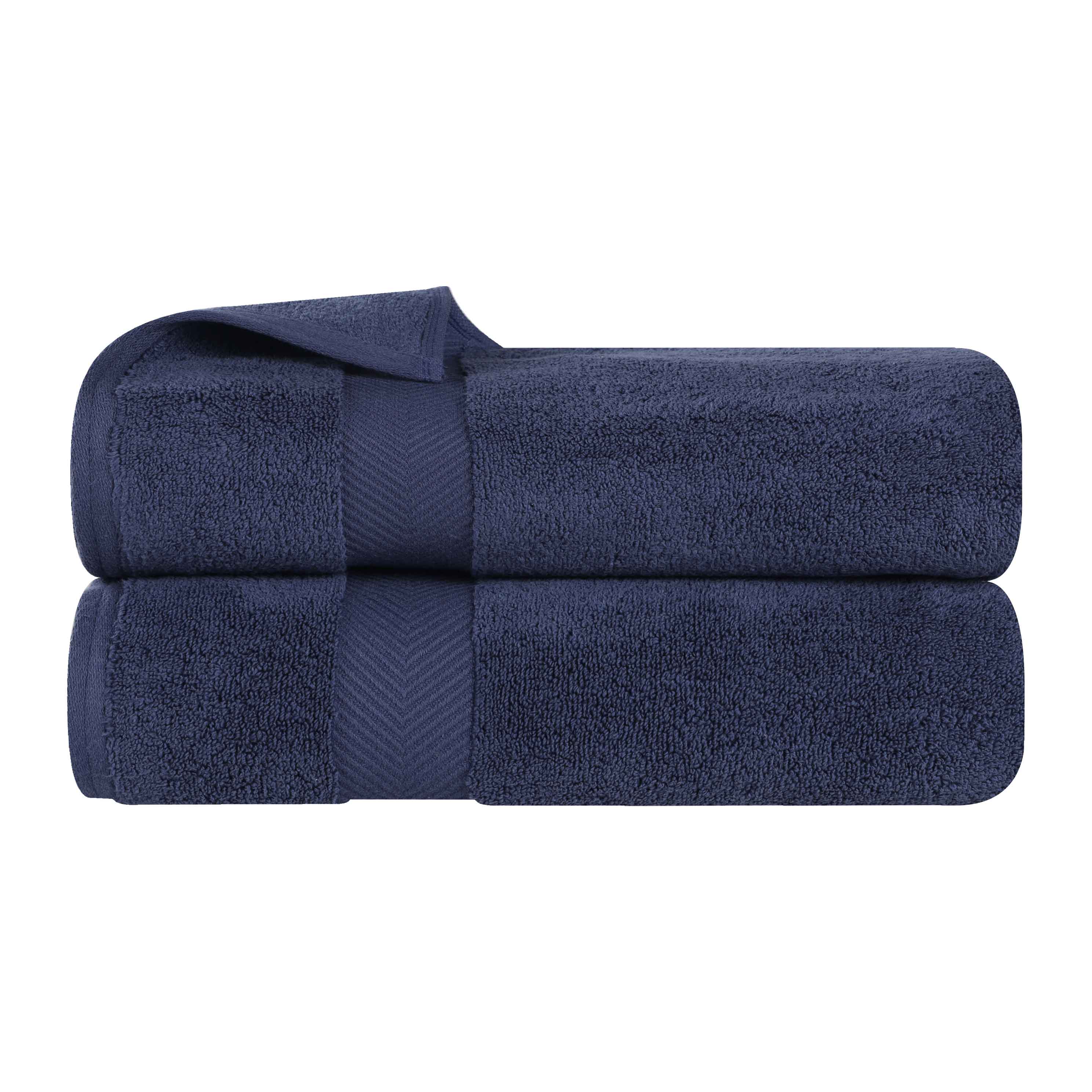 Zero Twist Cotton 2 Piece Bath Towel Set - Omnigoodsstore
