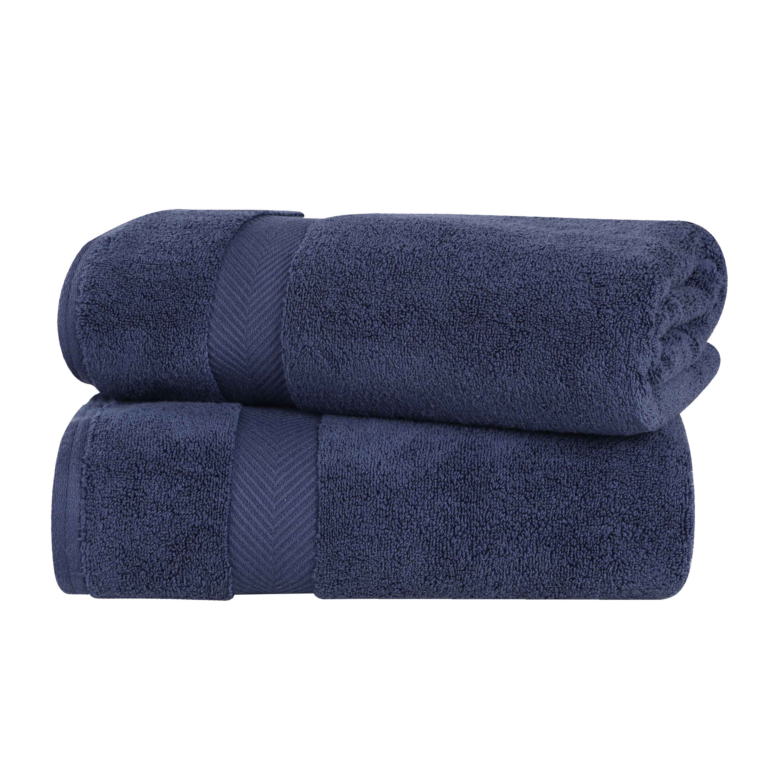 Cotton Zero Twist 2 Piece Bath Sheet Towel Set - Omnigoodsstore