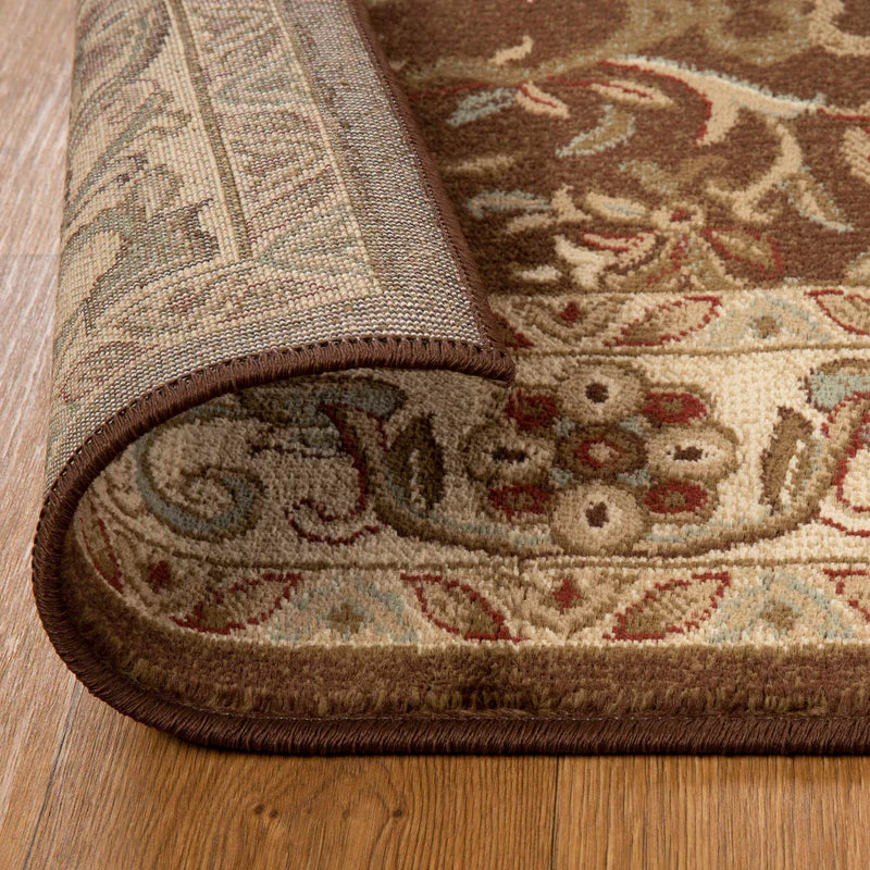 Heritage Traditional Floral Scroll Indoor Area Rug Or Runner Rug - Omnigoodsstore