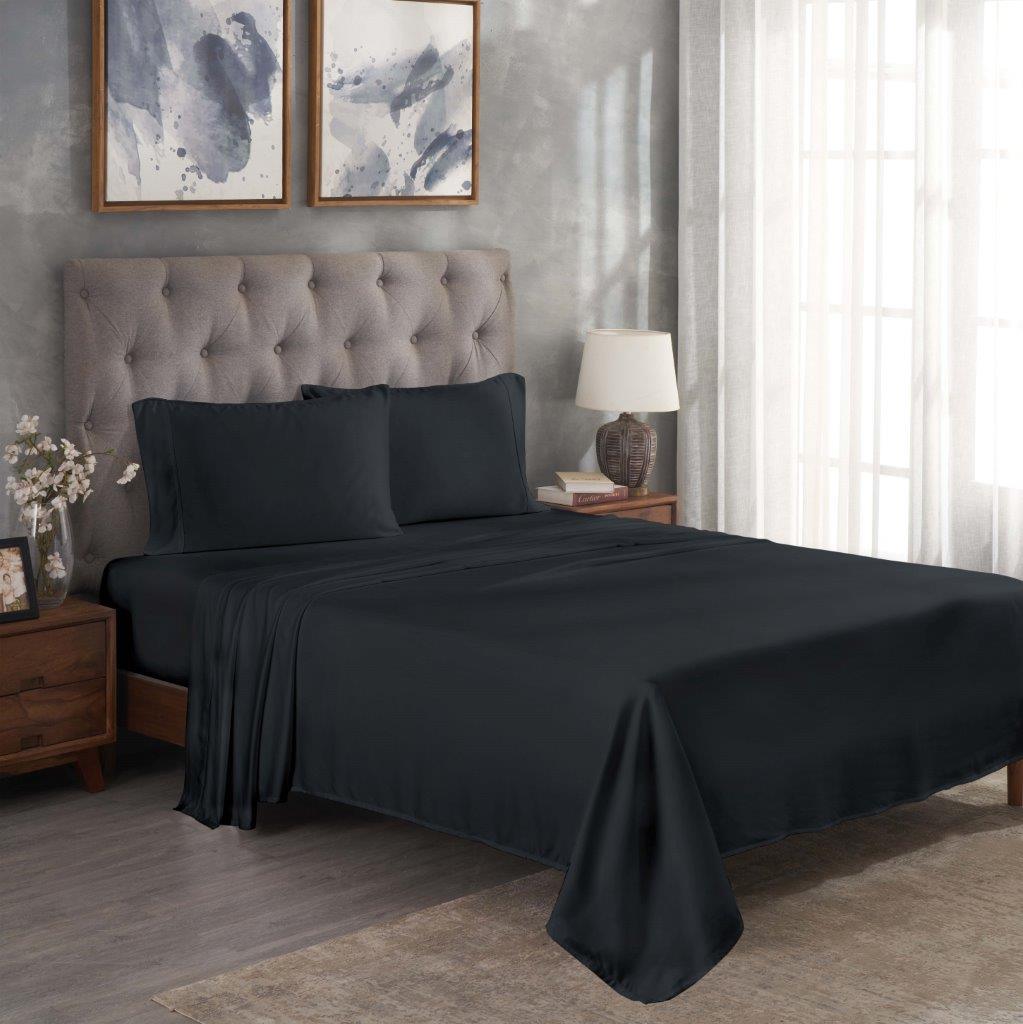 Modal From Beechwood 300 Thread Count Extra Deep Pocket Bed Sheet Set - Omnigoodsstore