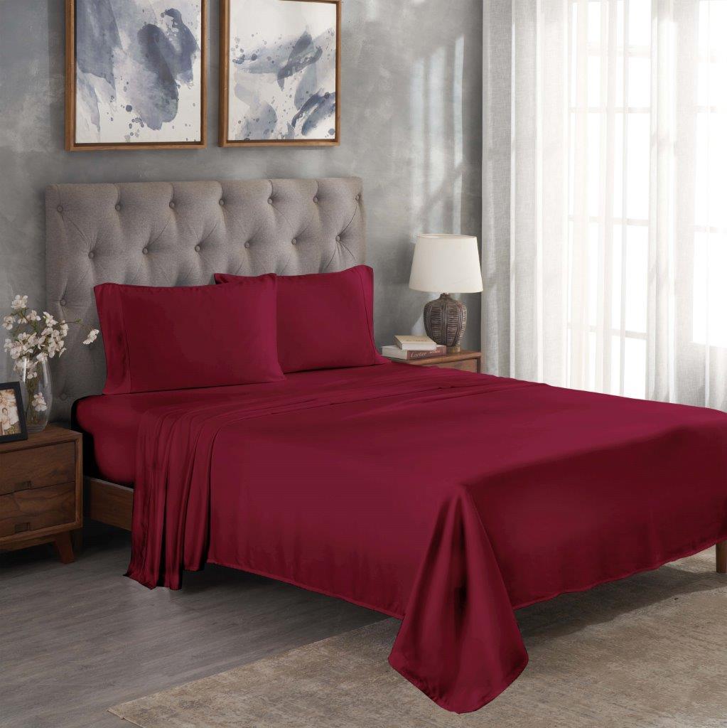 Modal From Beechwood 300 Thread Count Extra Deep Pocket Bed Sheet Set - Omnigoodsstore