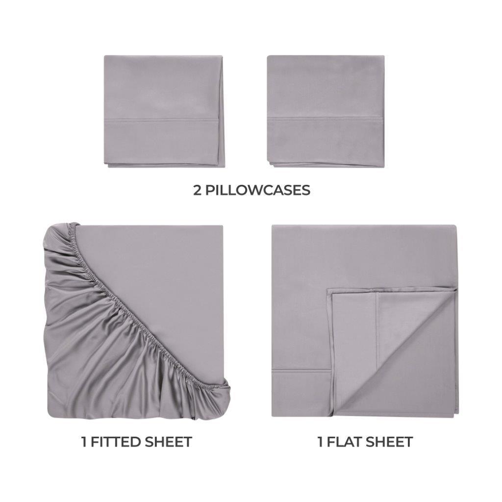 Modal From Beechwood 300 Thread Count Extra Deep Pocket Bed Sheet Set - Omnigoodsstore