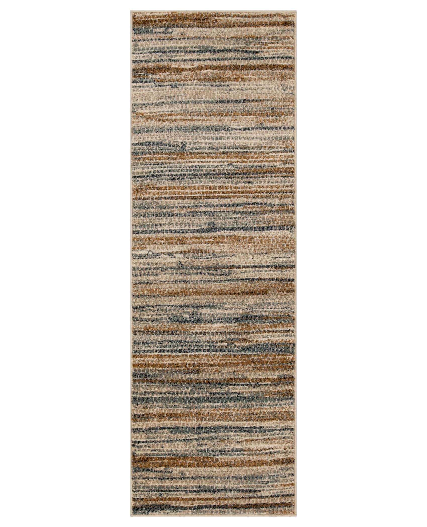 Montauk Striped Pastel Indoor Area Rug - Omnigoodsstore