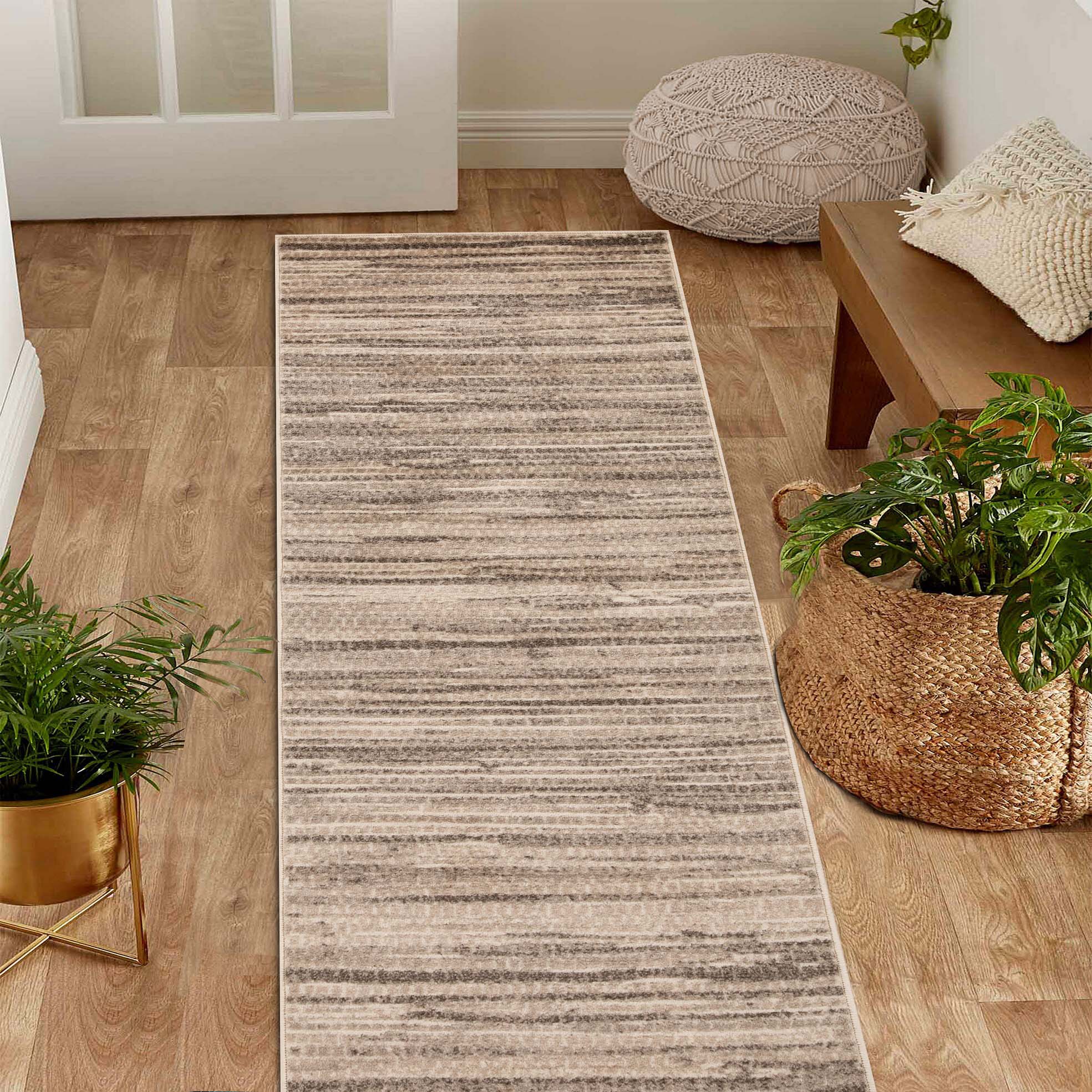 Montauk Striped Pastel Indoor Area Rug - Omnigoodsstore