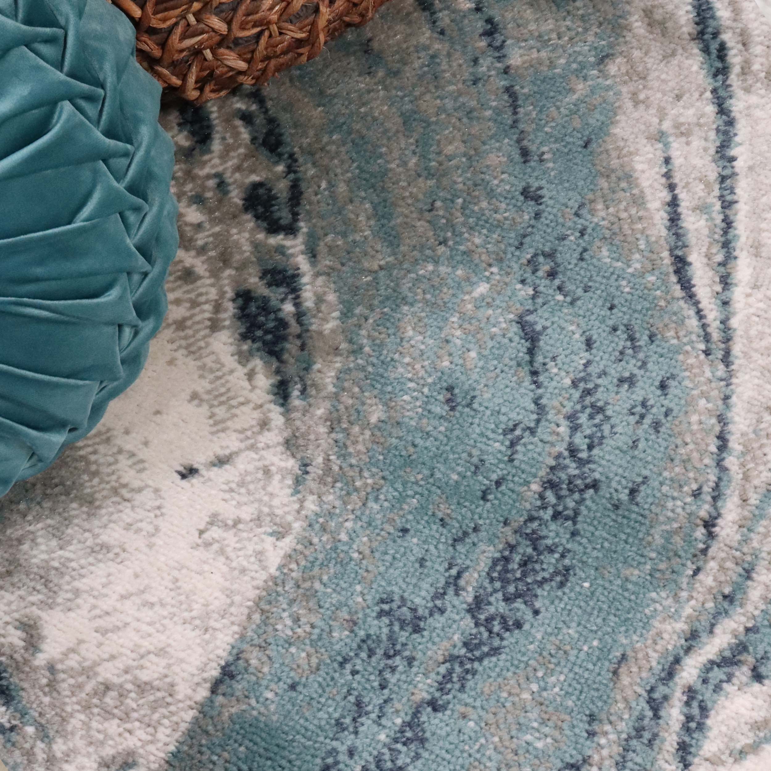 Morwenna Watercolor Abstract Indoor Large Area Rugs Or Runner Rug - Omnigoodsstore