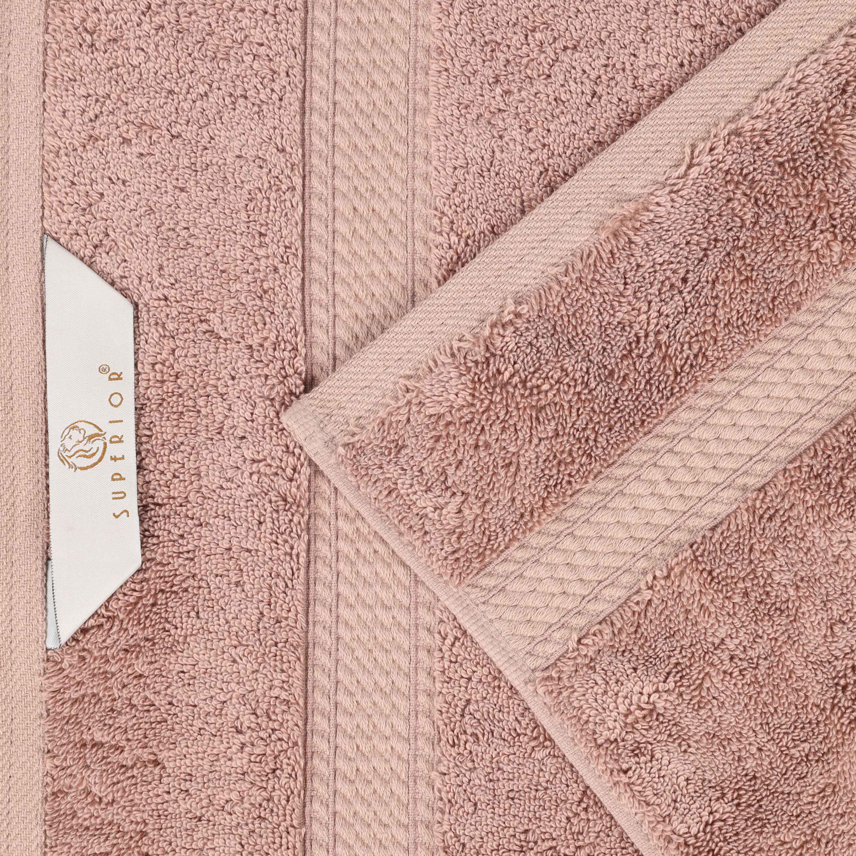 Egyptian Cotton Pile Plush Heavyweight Luxury Soft 8-Piece Towel Set - Omnigoodsstore