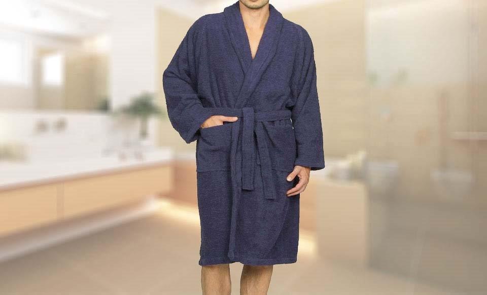 Cotton Ultra Soft Terry Adult Unisex Lightweight Luxury Bathrobe - Omnigoodsstore