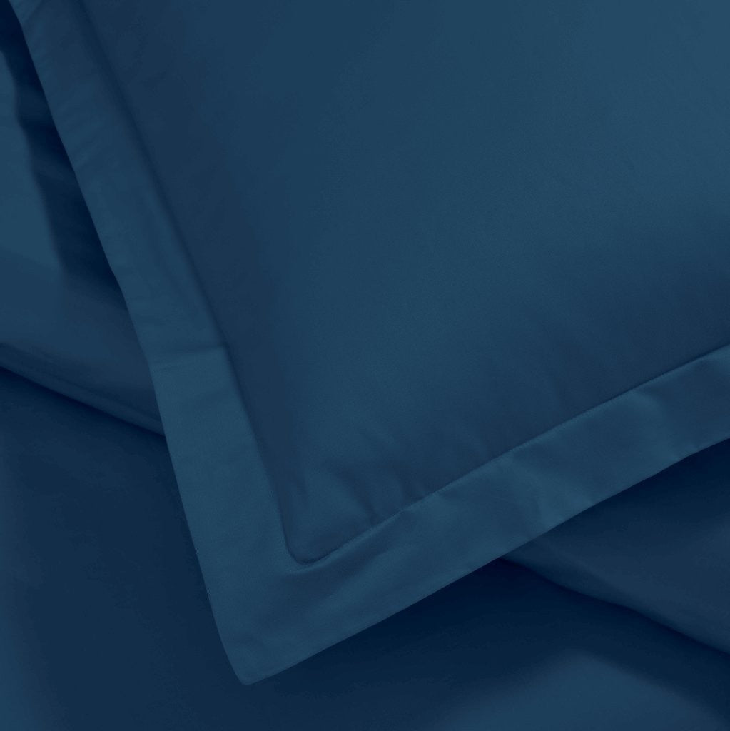 1200 Thread Count Egyptian Solid Cotton Duvet Cover Set - Omnigoodsstore